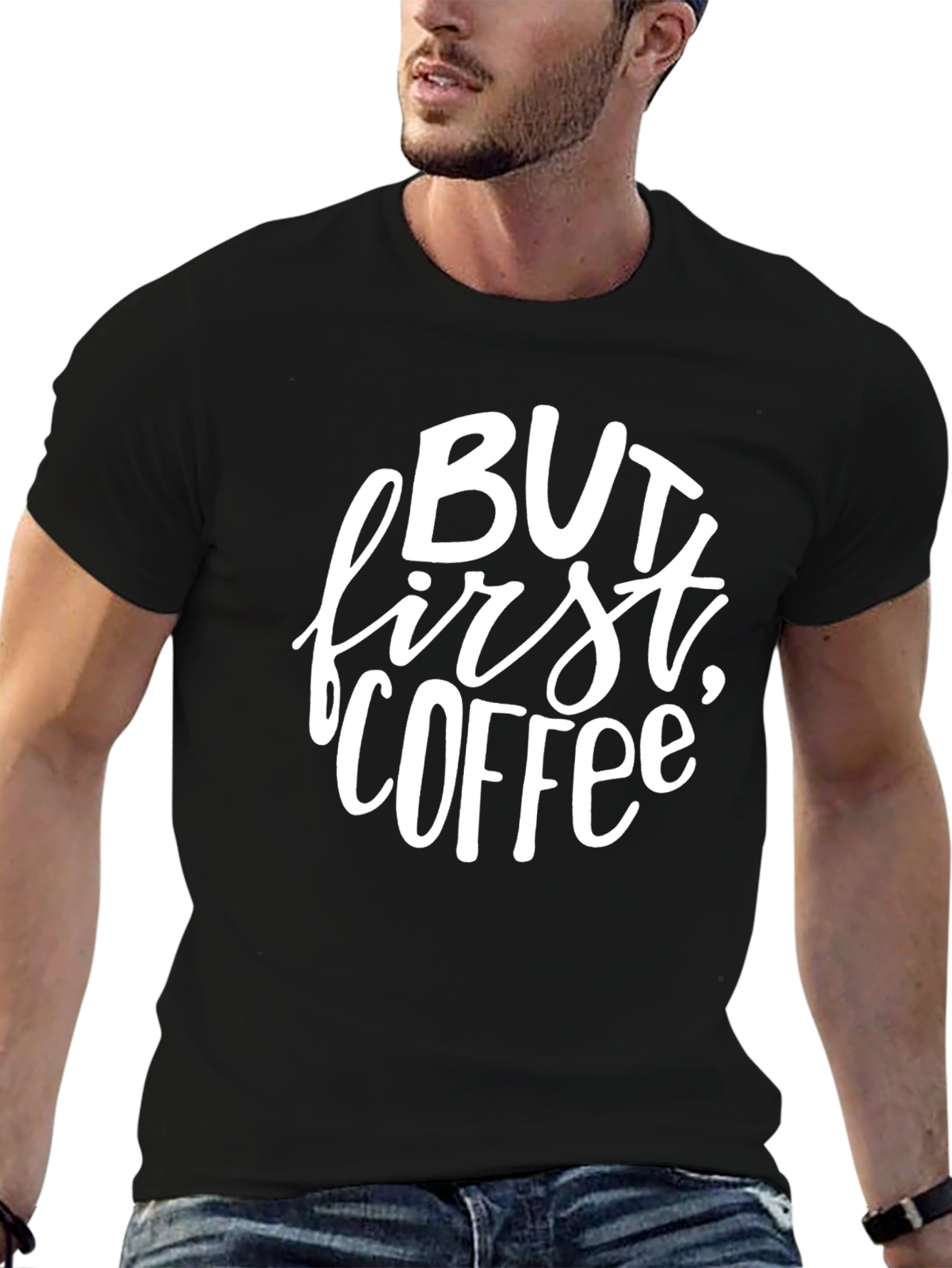 But First Coffee Graphic T-Shirt