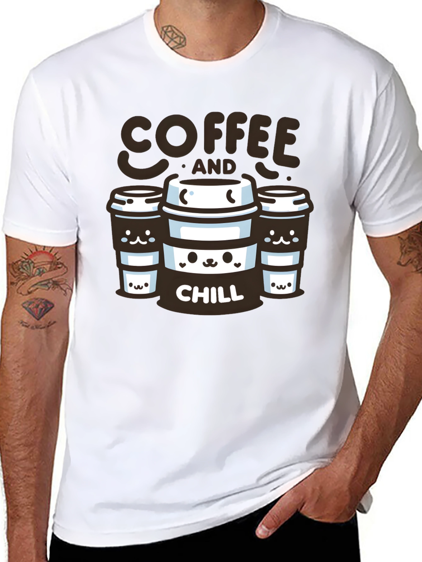 Coffee and Chill Graphic Tee