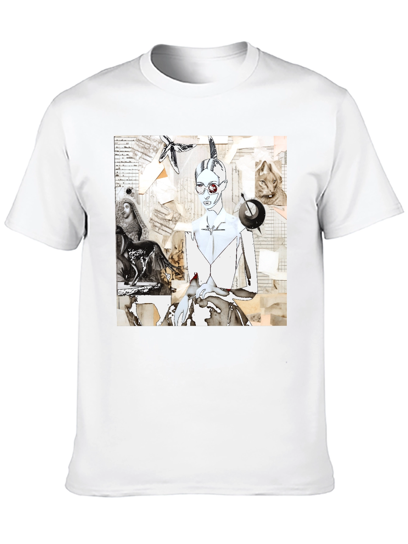 Unique Graphic Print T-Shirt