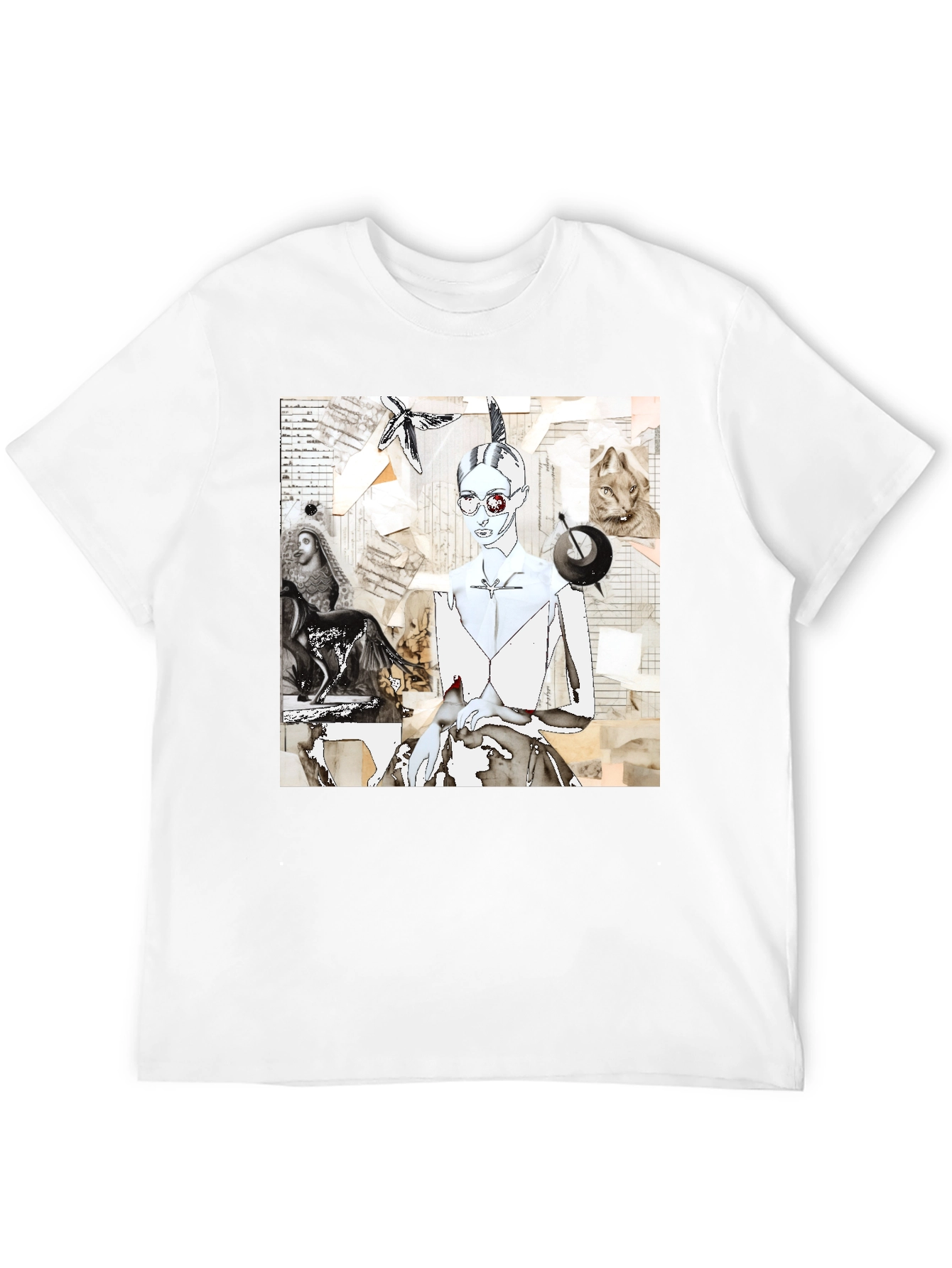 Unique Graphic Print T-Shirt