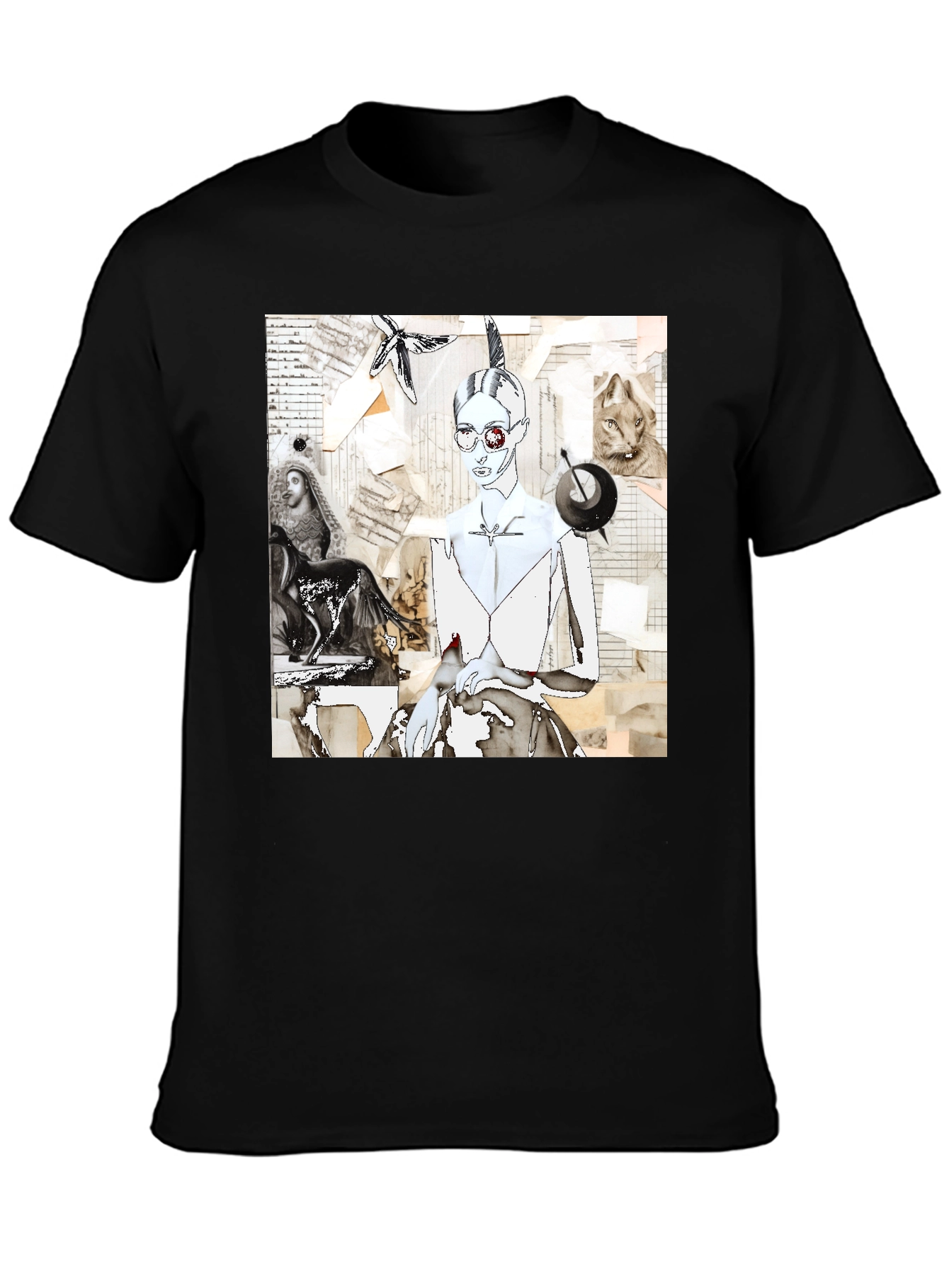 Unique Graphic Print T-Shirt
