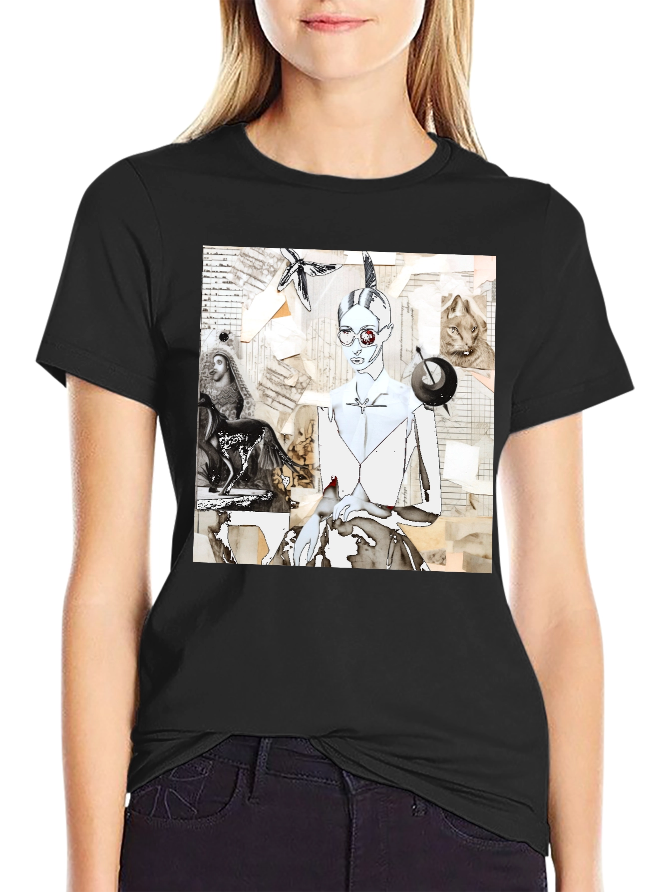 Unique Graphic Print T-Shirt