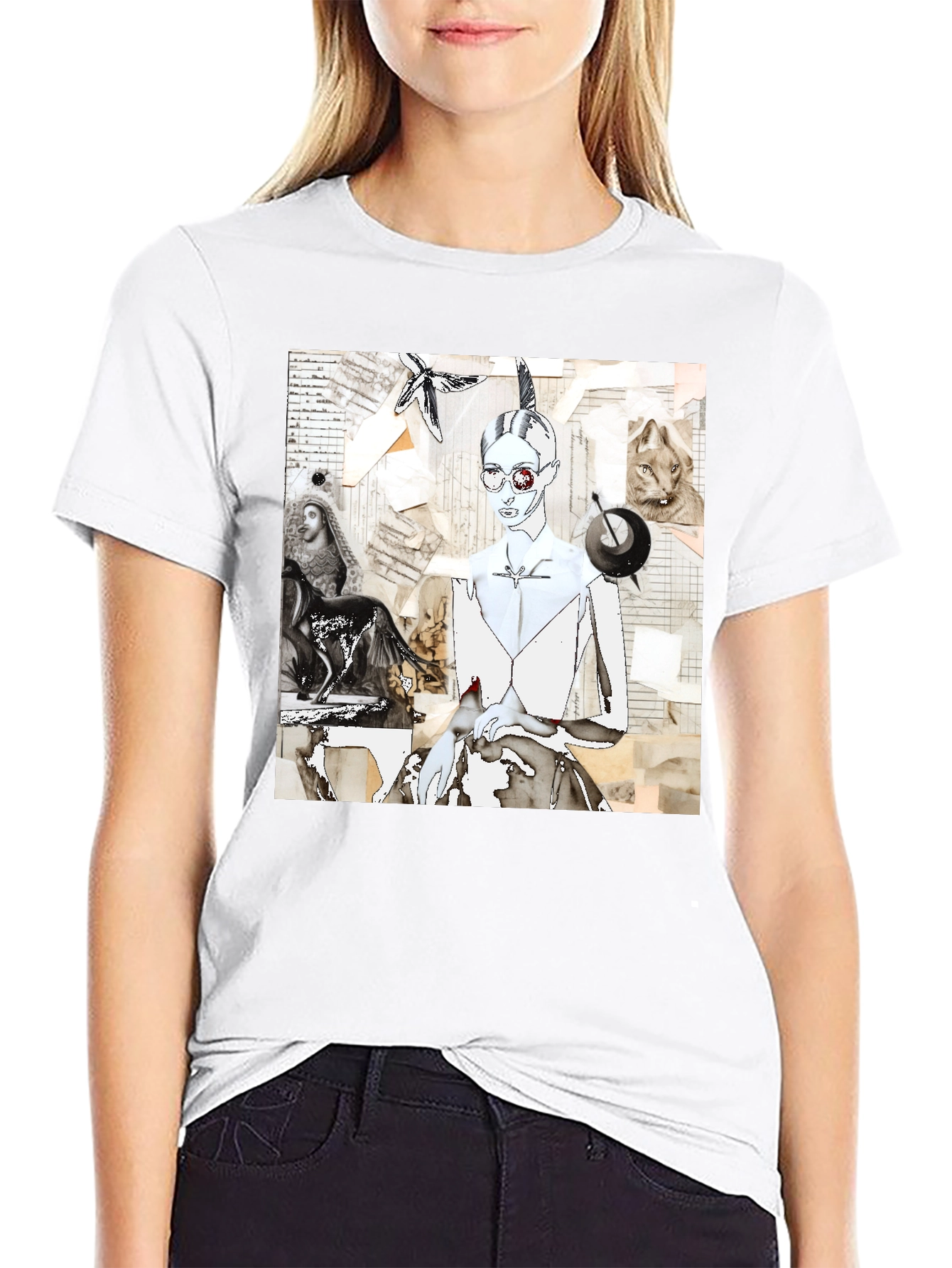 Unique Graphic Print T-Shirt