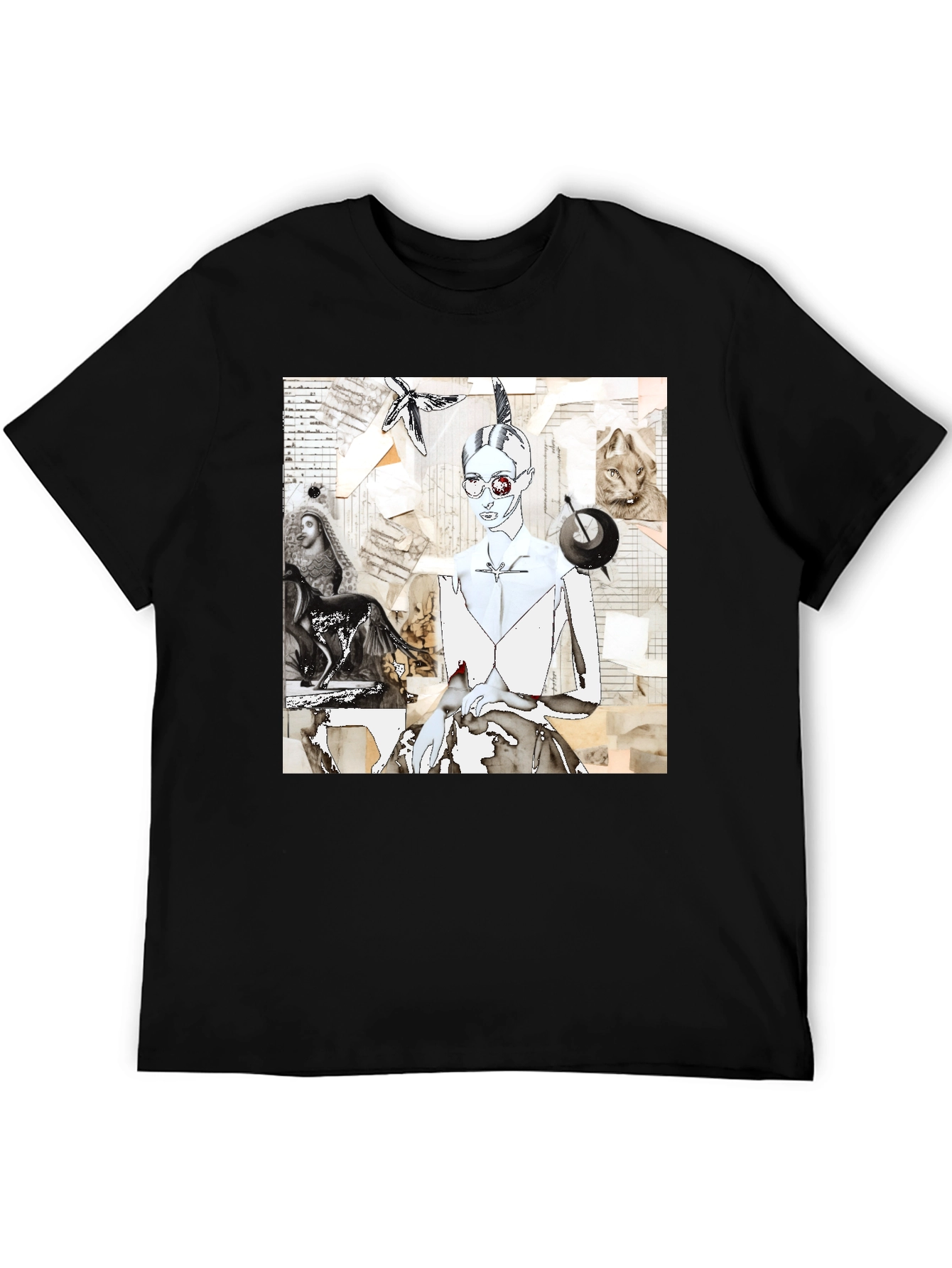 Unique Graphic Print T-Shirt