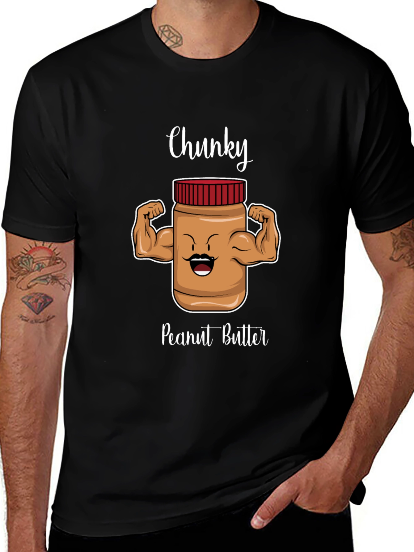 Chunky Peanut Butter Graphic T-Shirt
