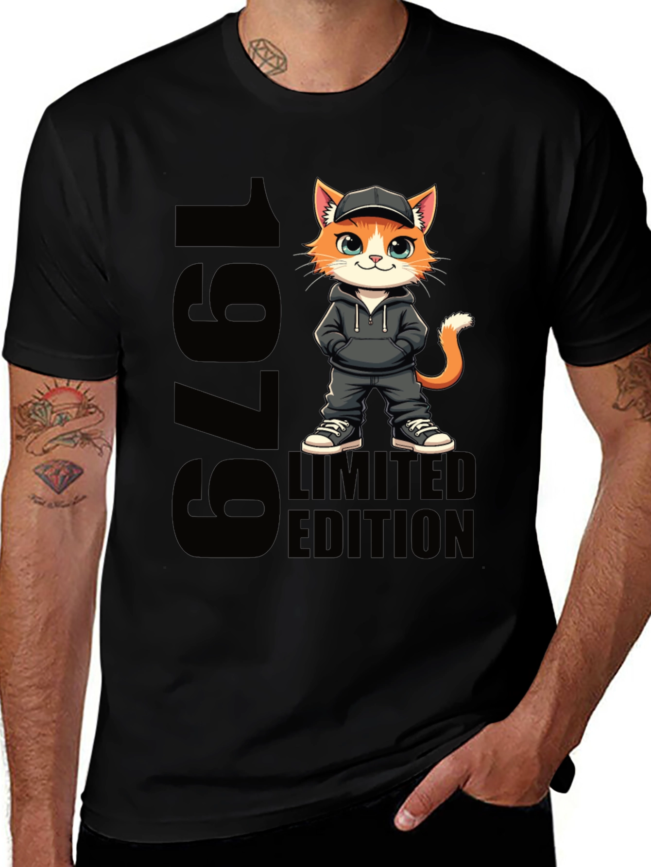 1979 Limited Edition Cat Graphic Tee