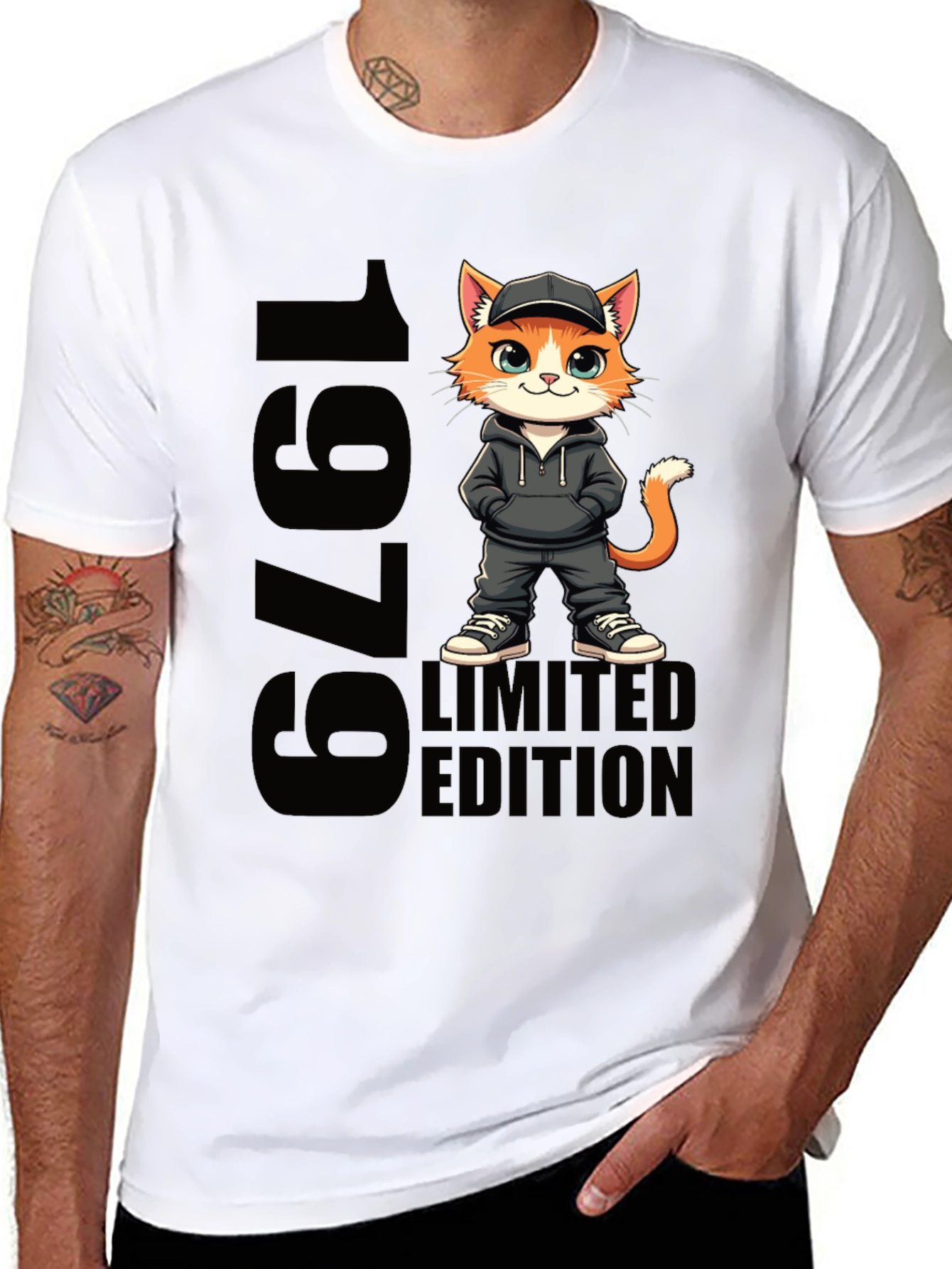 1979 Limited Edition Cat Graphic Tee