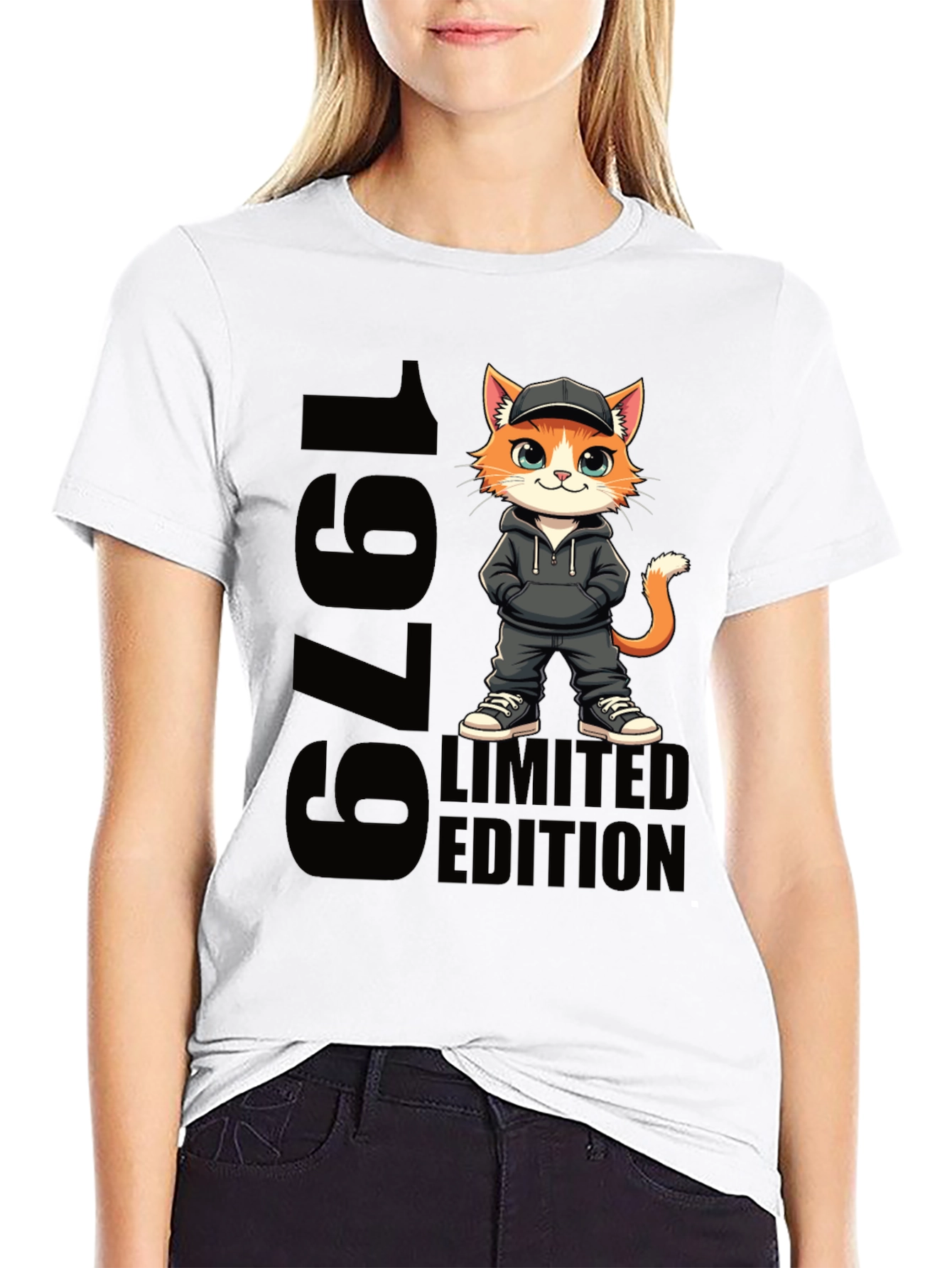 1979 Limited Edition Cat Graphic Tee