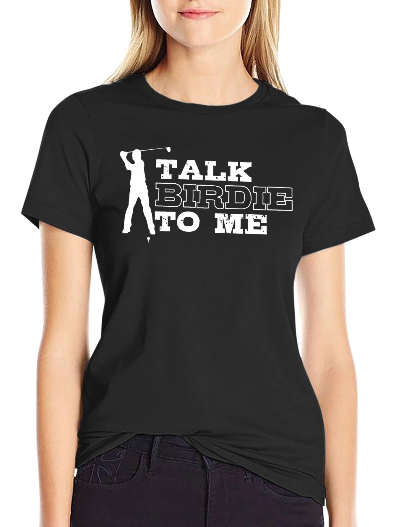 Talk Birdie to Me Golf T-Shirt - Golfer Apparel