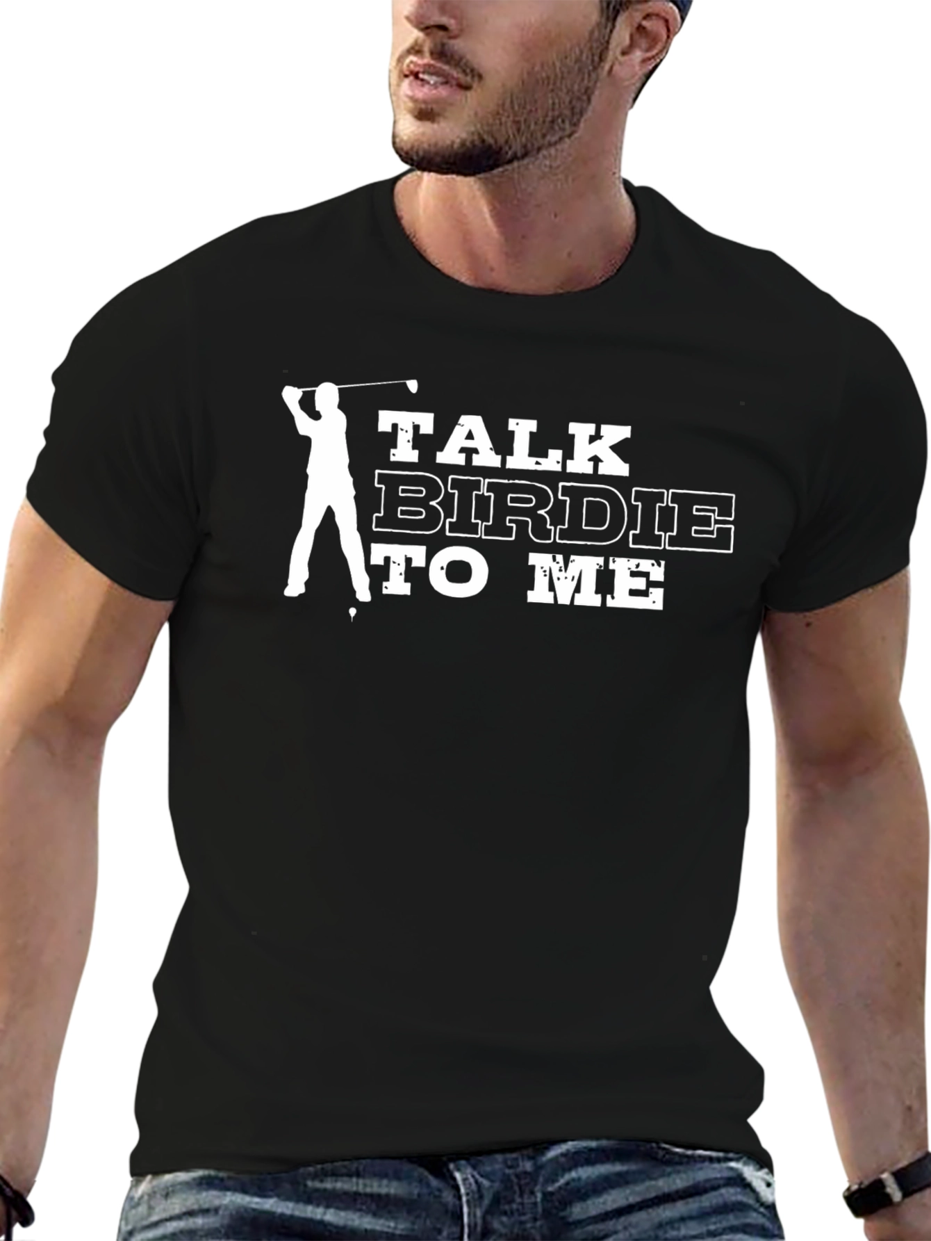 Talk Birdie to Me Golf T-Shirt - Golfer Apparel