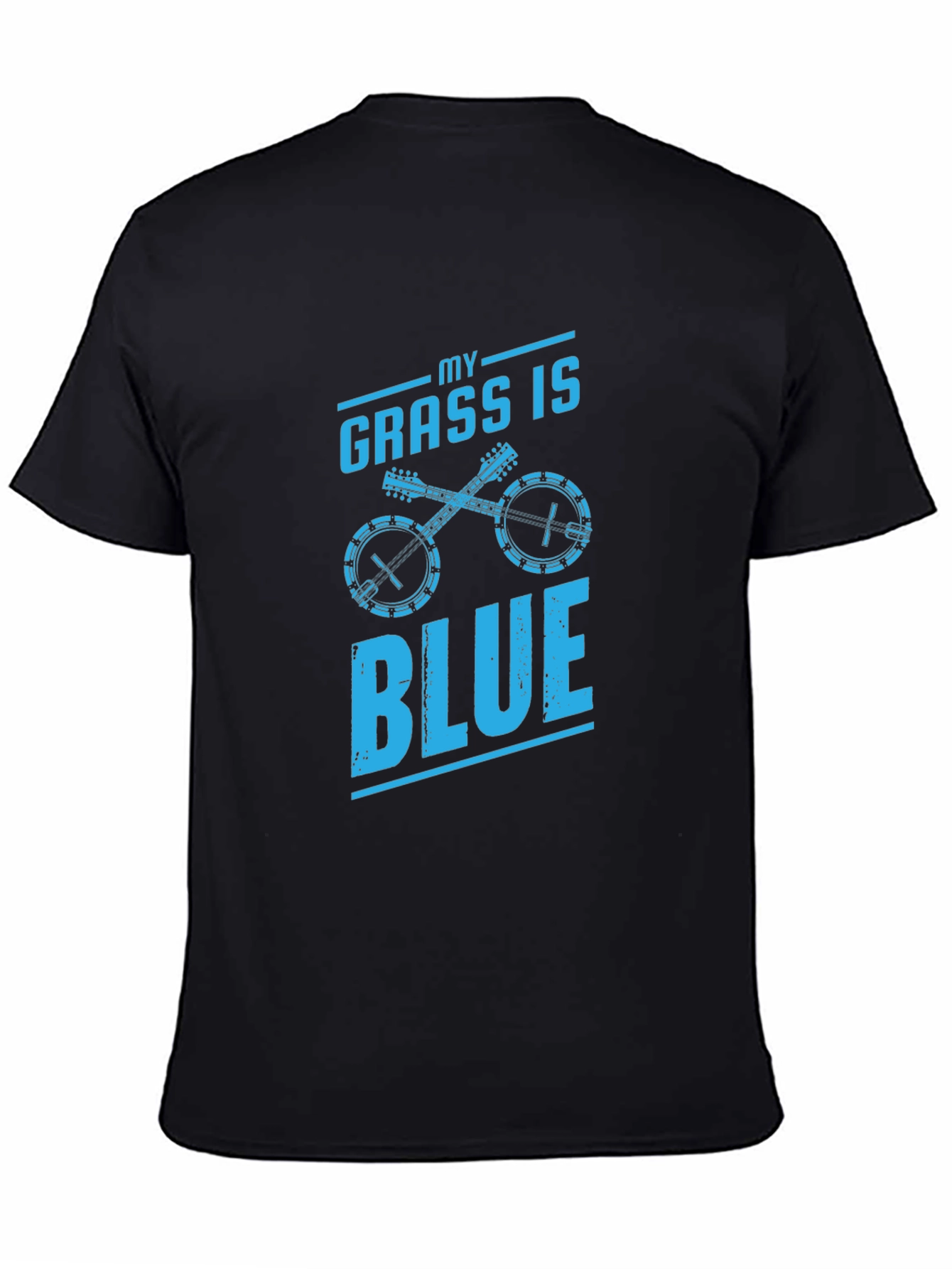 Bluegrass Music T-Shirt - My Grass Is Blue
