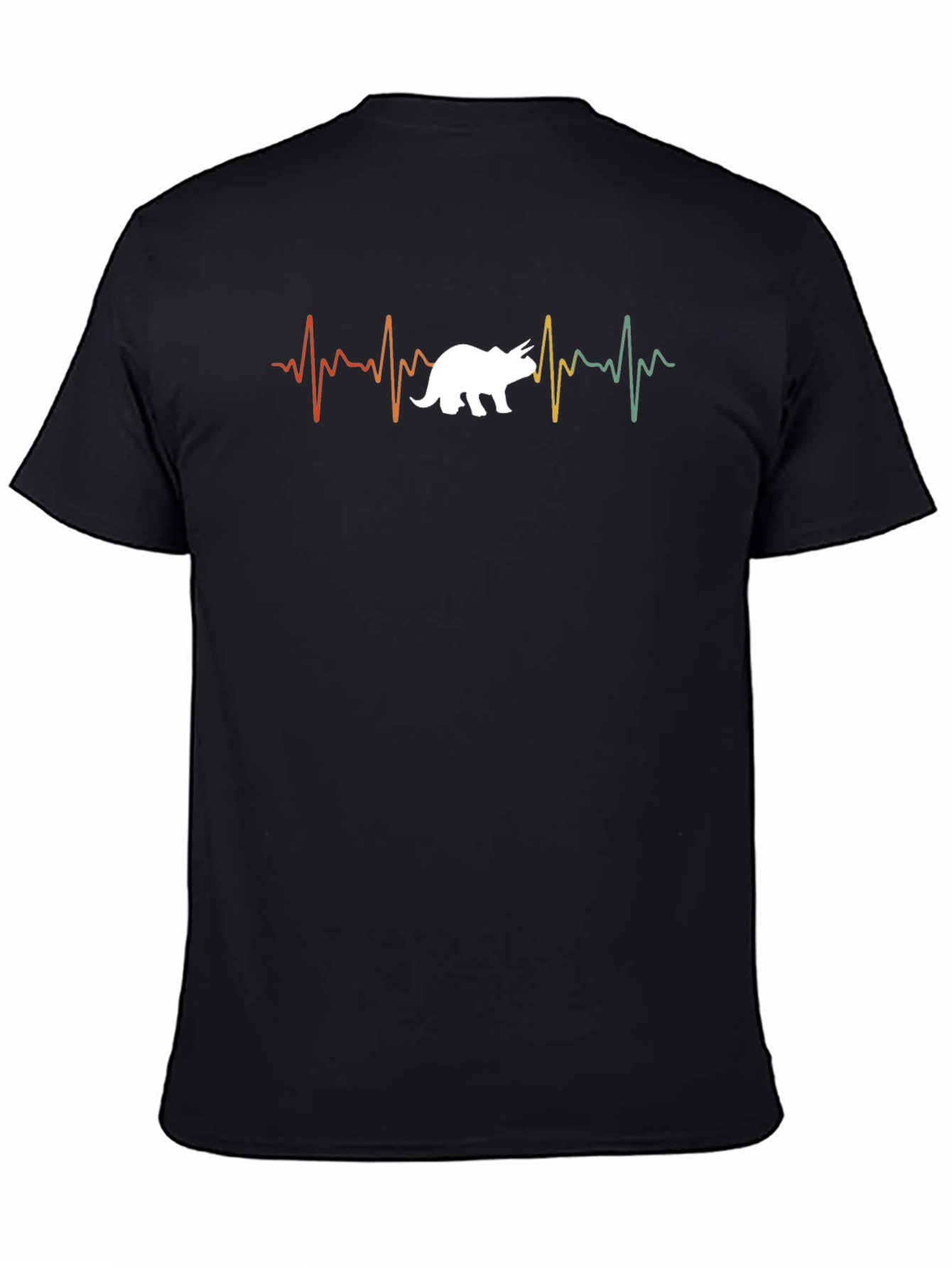 Dinosaur Heartbeat T-Shirt - Prehistoric Pulse!