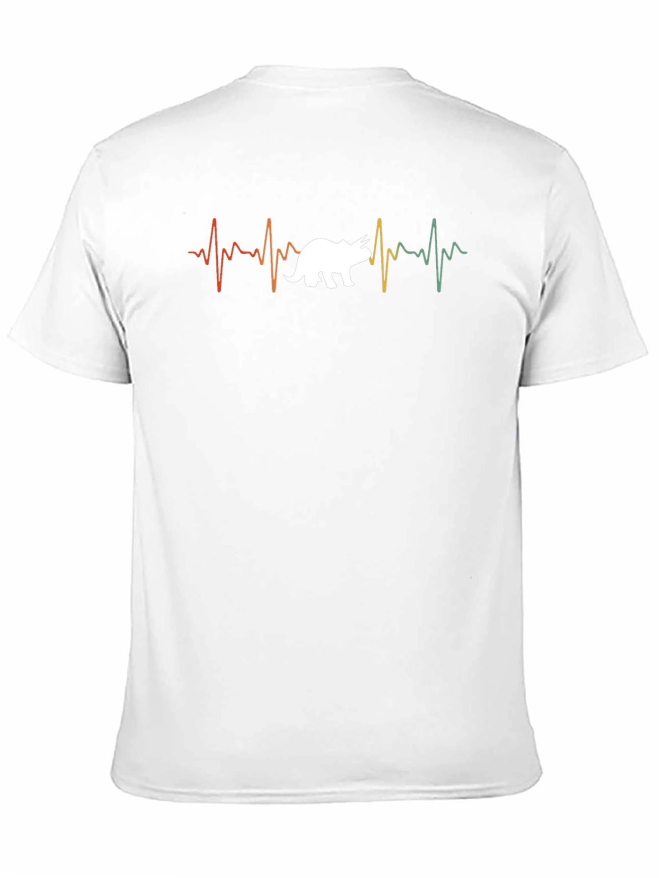 Dinosaur Heartbeat T-Shirt - Prehistoric Pulse!