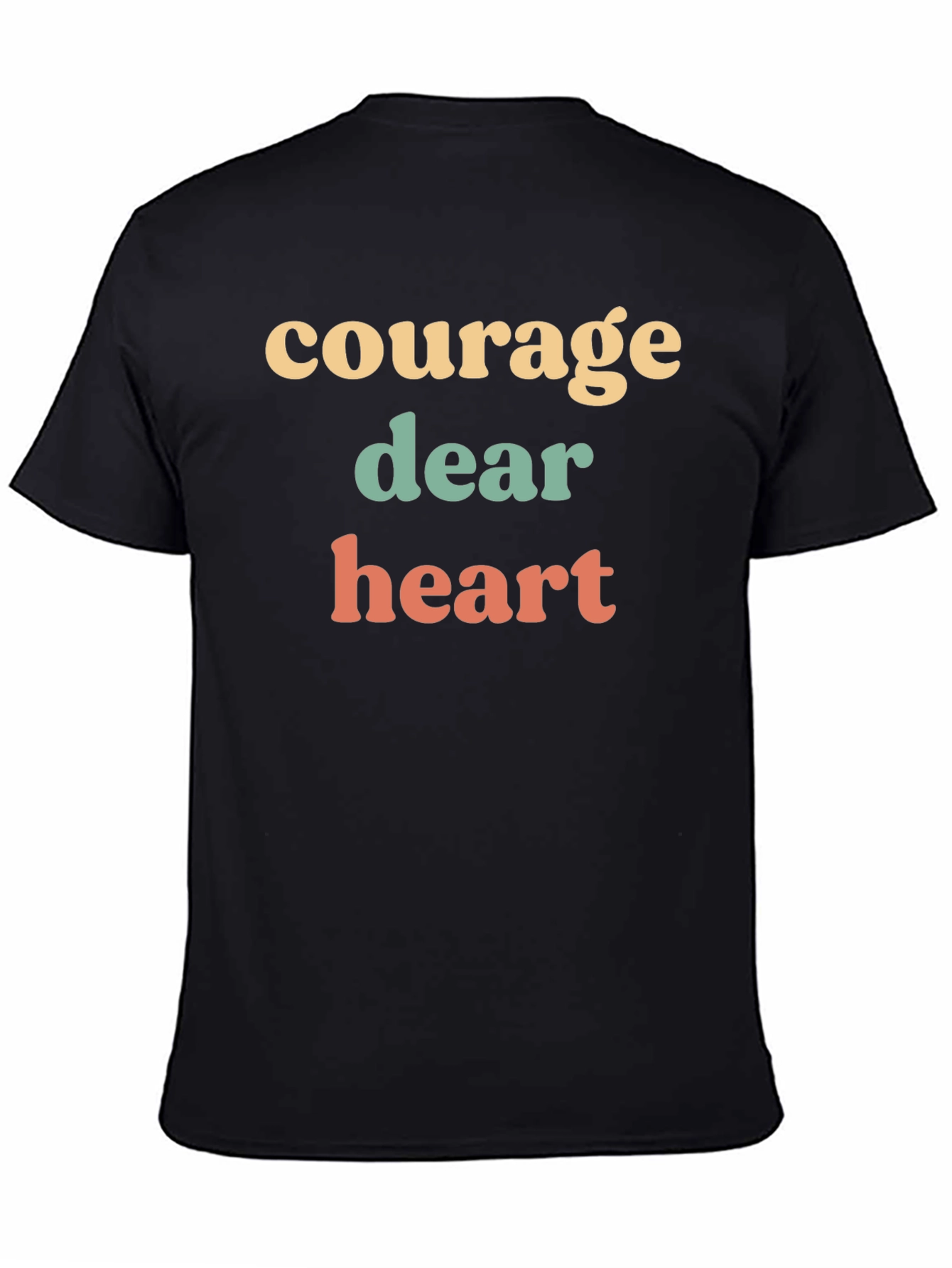 Courage Dear Heart Retro Graphic Tee