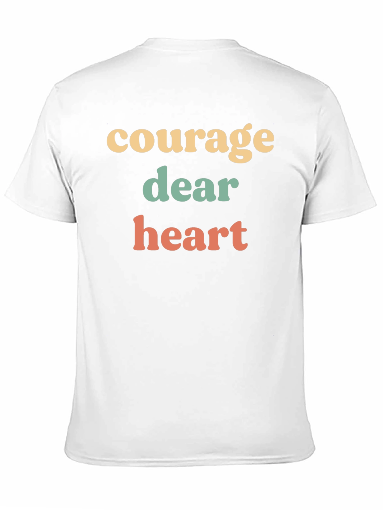Courage Dear Heart Retro Graphic Tee