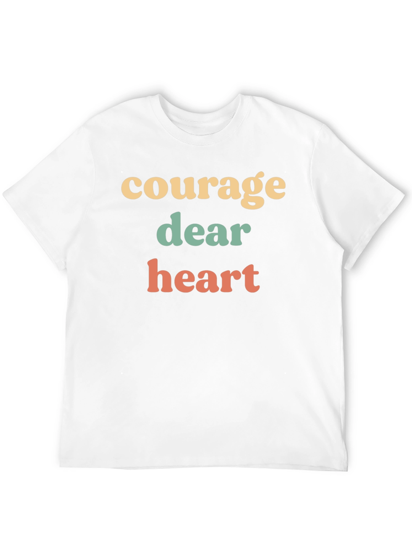 Courage Dear Heart Retro Graphic Tee