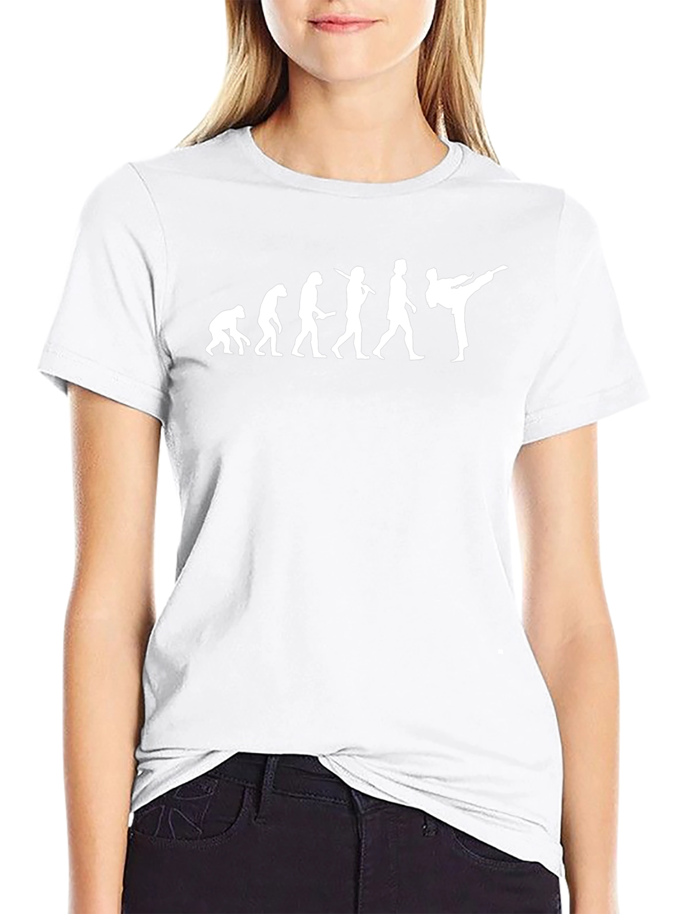 Evolution of Martial Arts Black T-Shirt