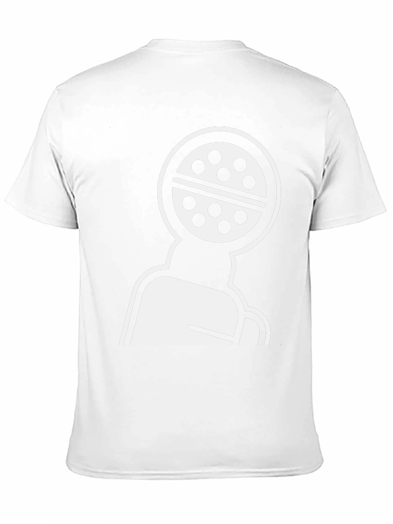 Abstract Graphic Black T-Shirt