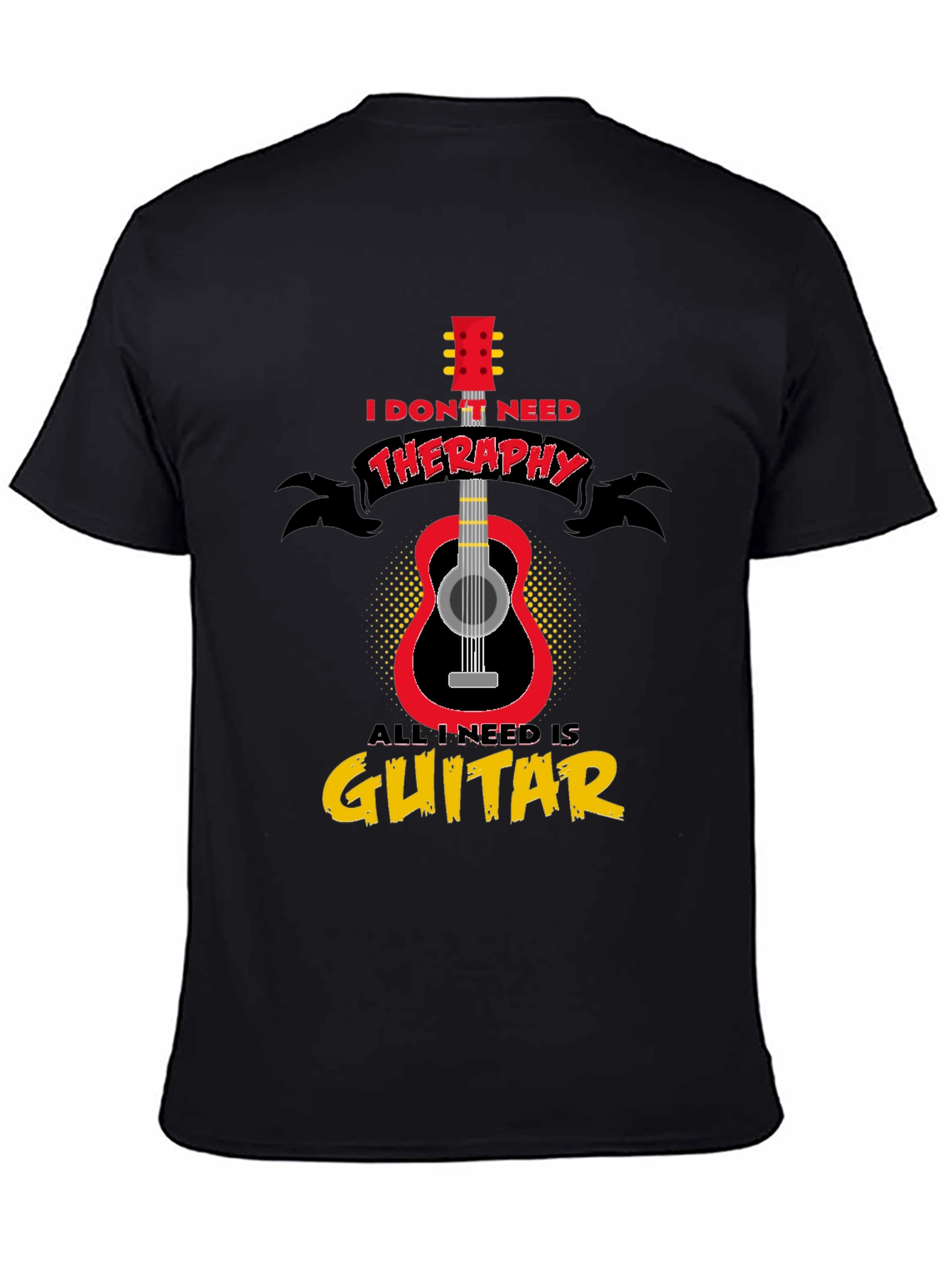 Guitar Therapy T-Shirt - Musician Gift