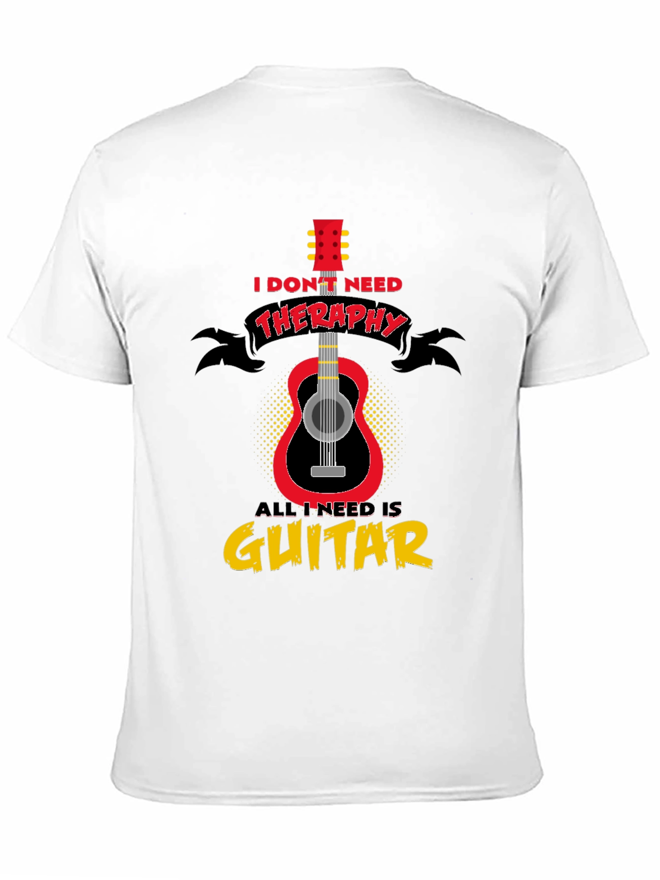 Guitar Therapy T-Shirt - Musician Gift