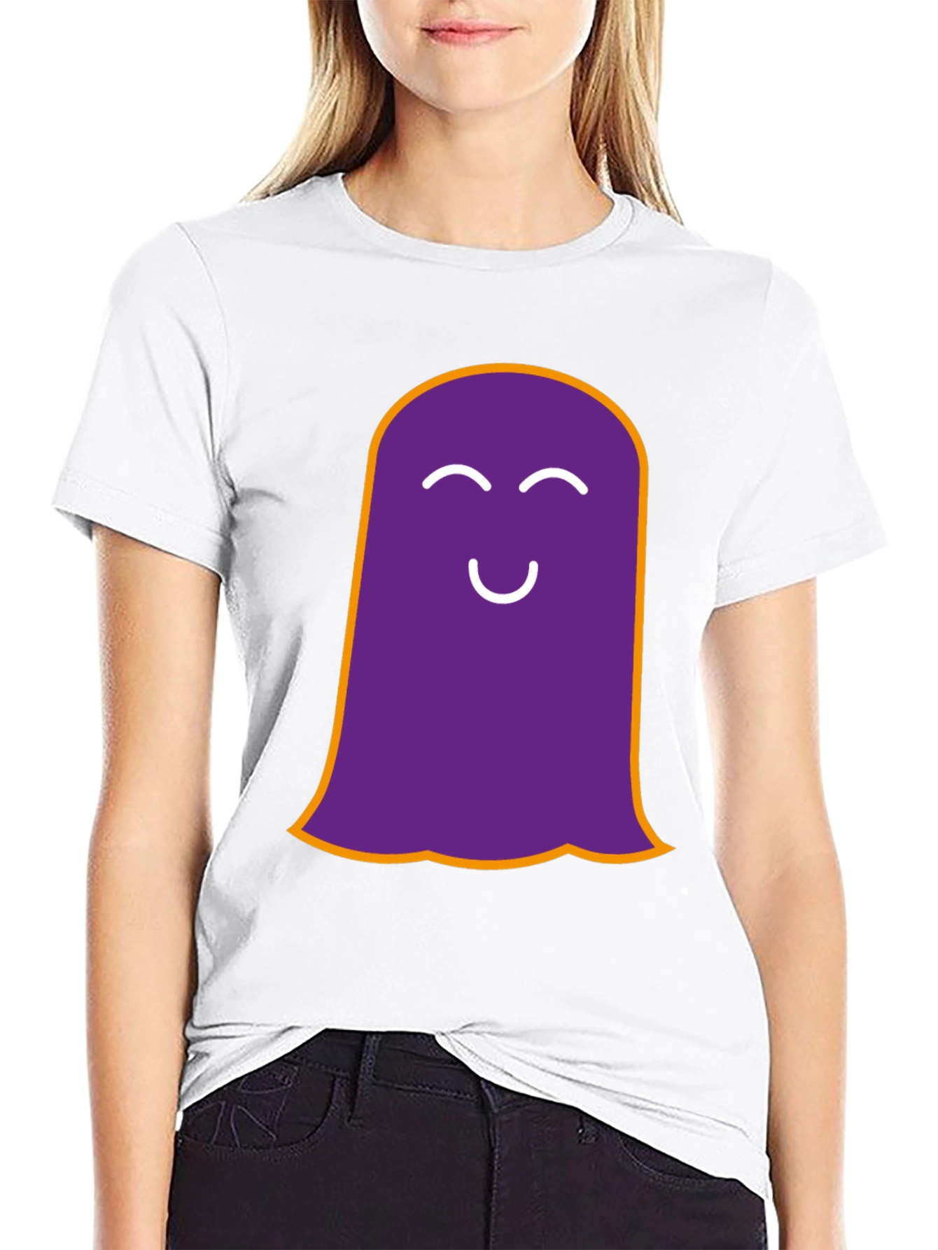 Funny Ghost Graphic Tee - Spooky Season Shirt