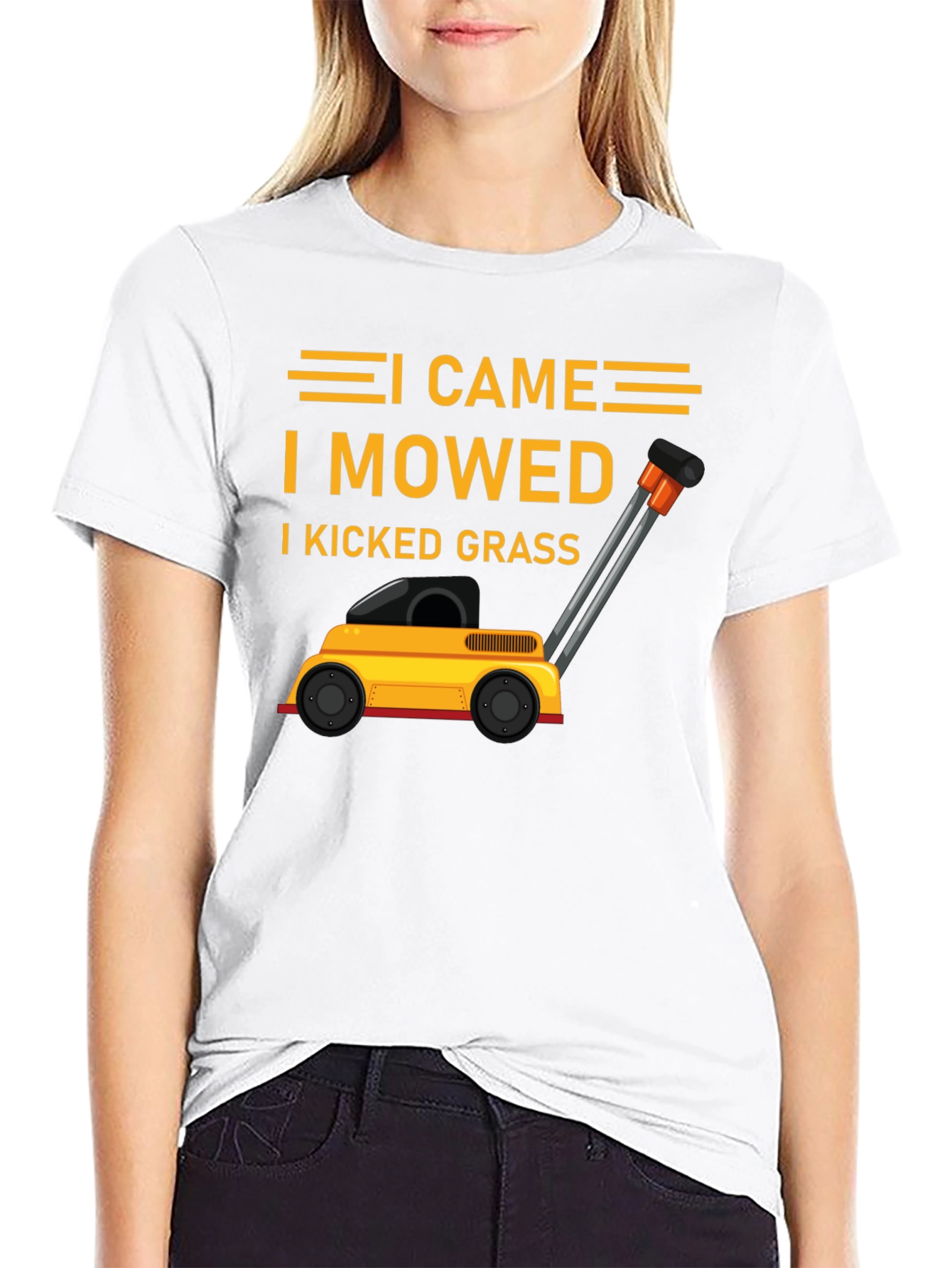 I Came I Mowed I Kicked Grass T-Shirt