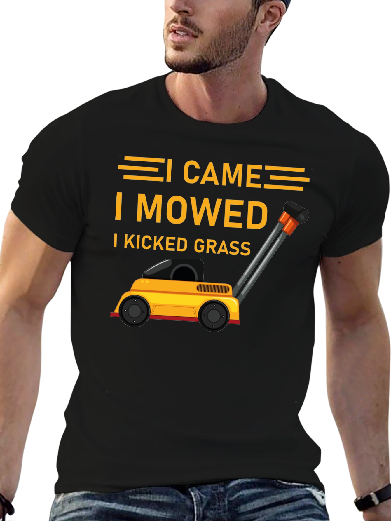 I Came I Mowed I Kicked Grass T-Shirt