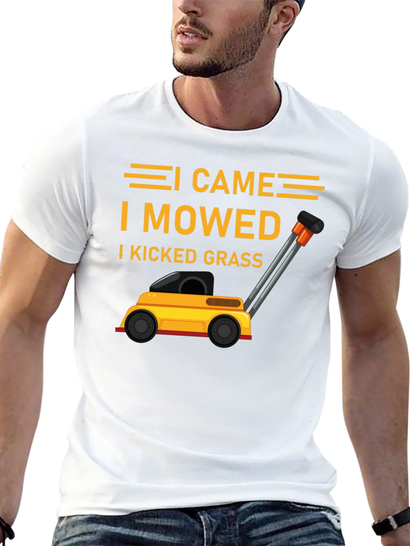 I Came I Mowed I Kicked Grass T-Shirt