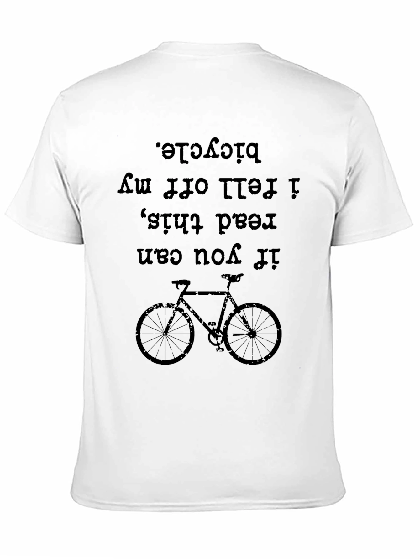 Funny Bicycle Graphic T-Shirt