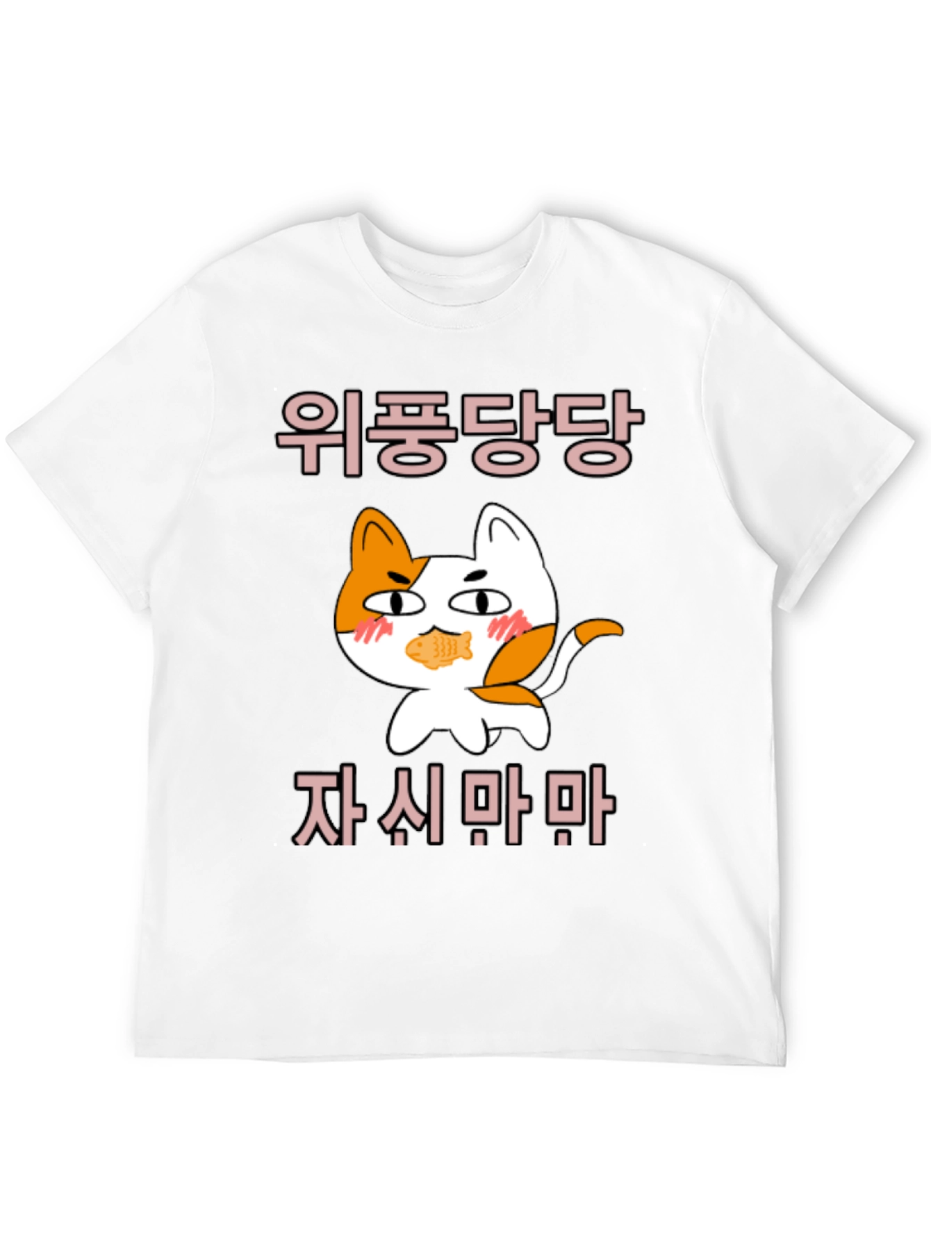Funny Korean Cat T-Shirt