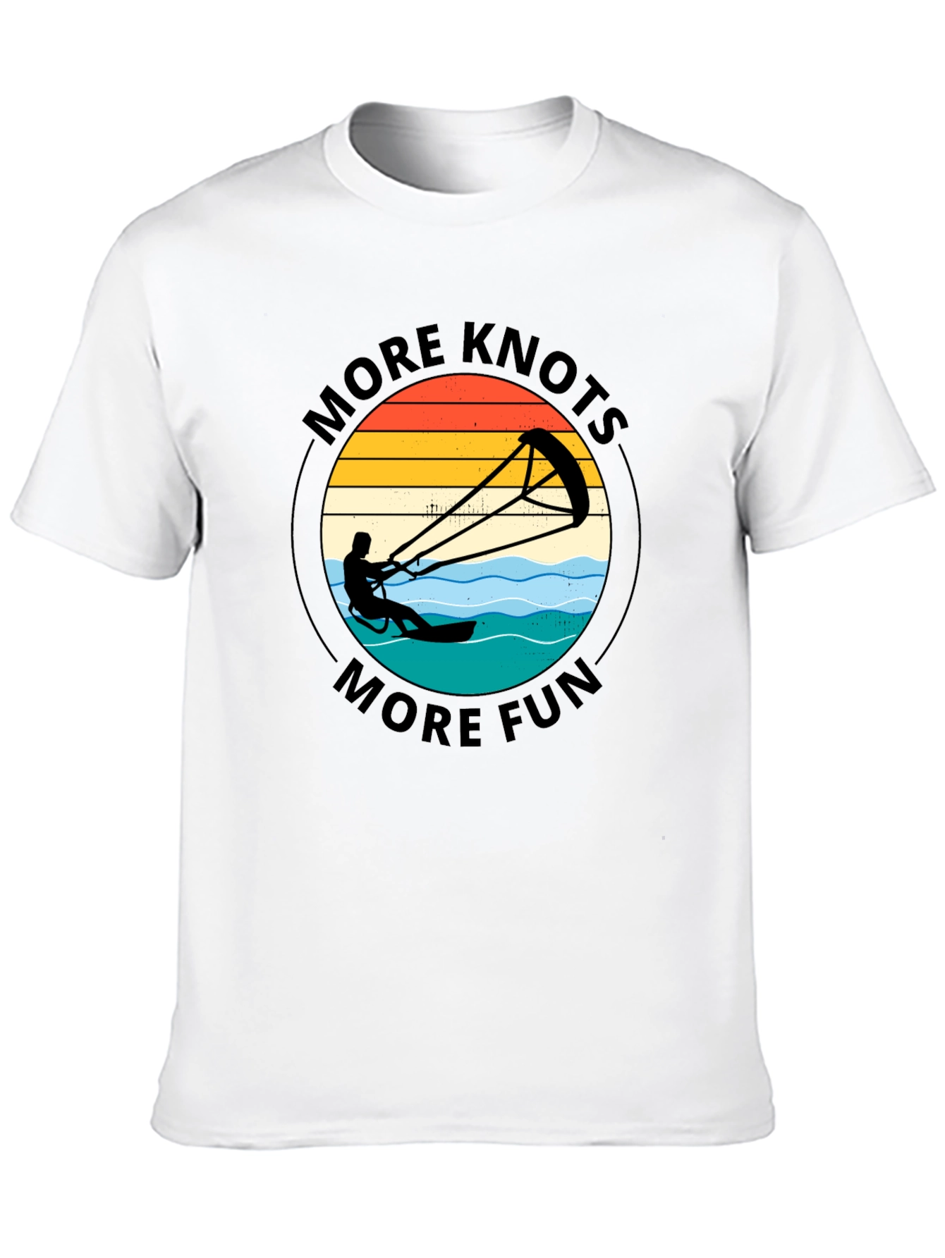 More Knots More Fun Black Graphic Tee
