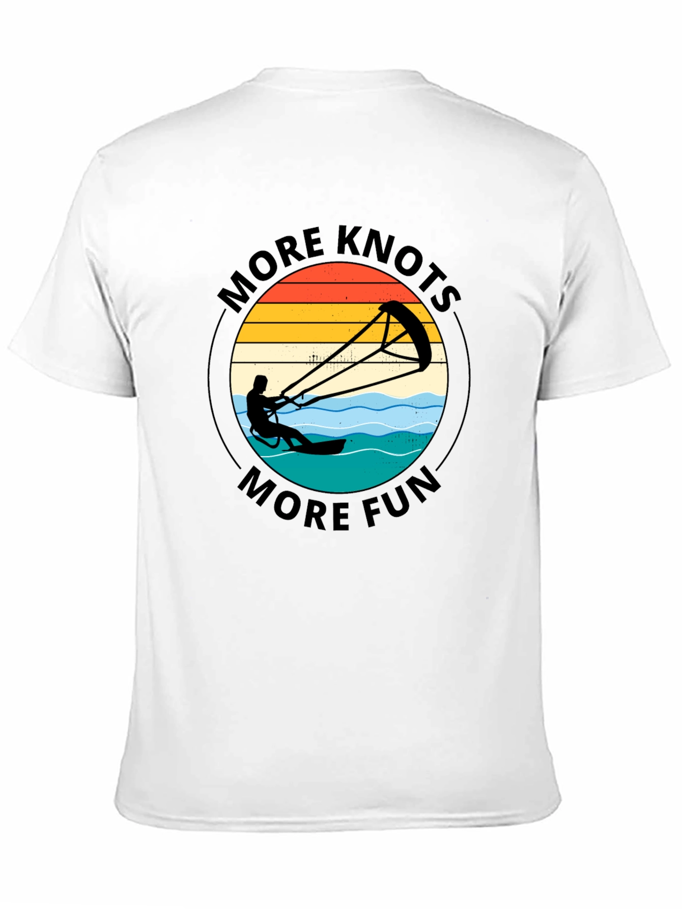 More Knots More Fun Black Graphic Tee