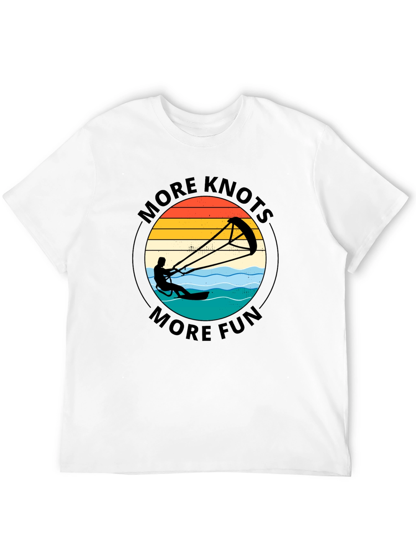 More Knots More Fun Black Graphic Tee