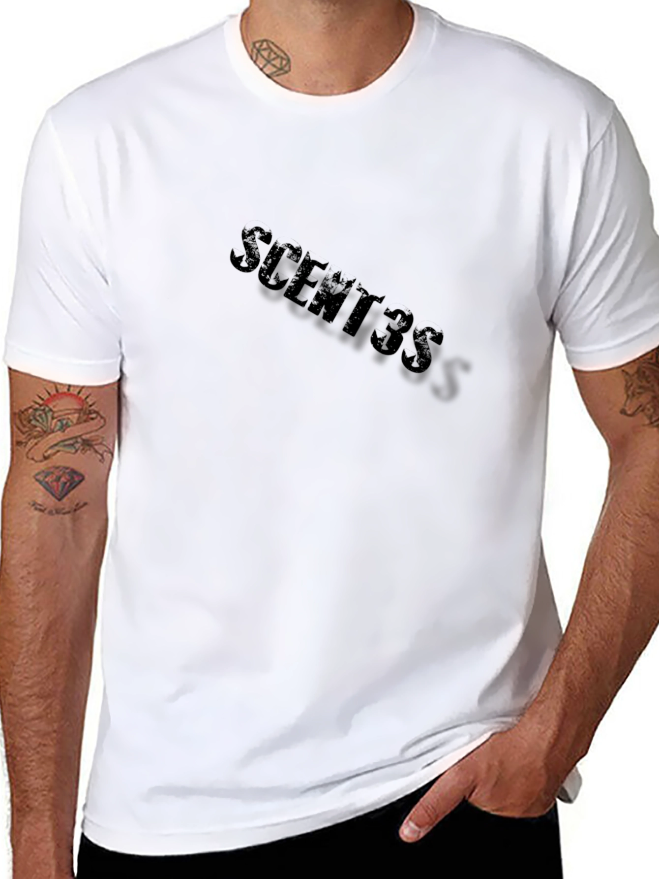 SCENT3SS Stylish Black T-Shirt
