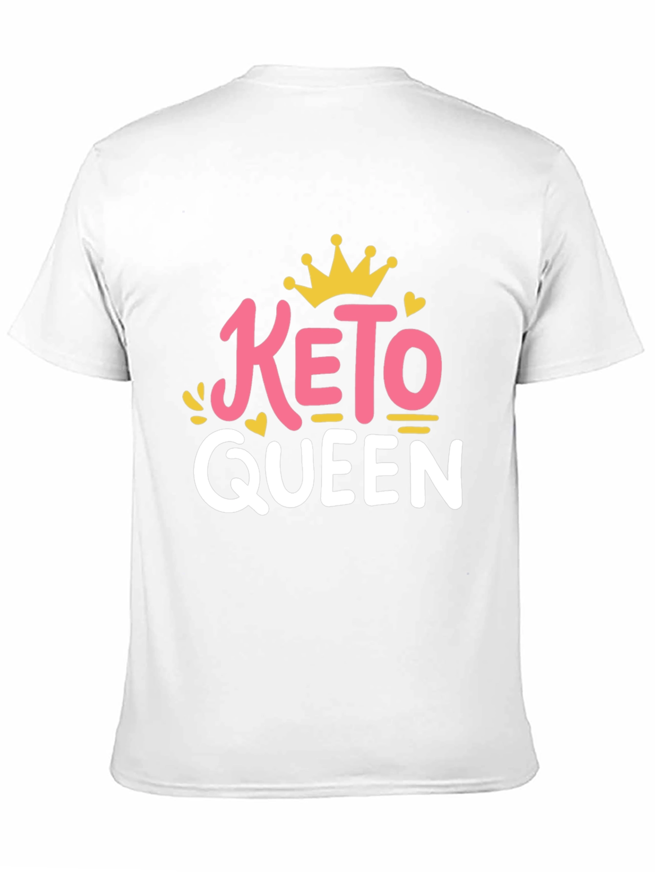 Keto Queen Graphic Tee - Trendy Diet Lifestyle Shirt