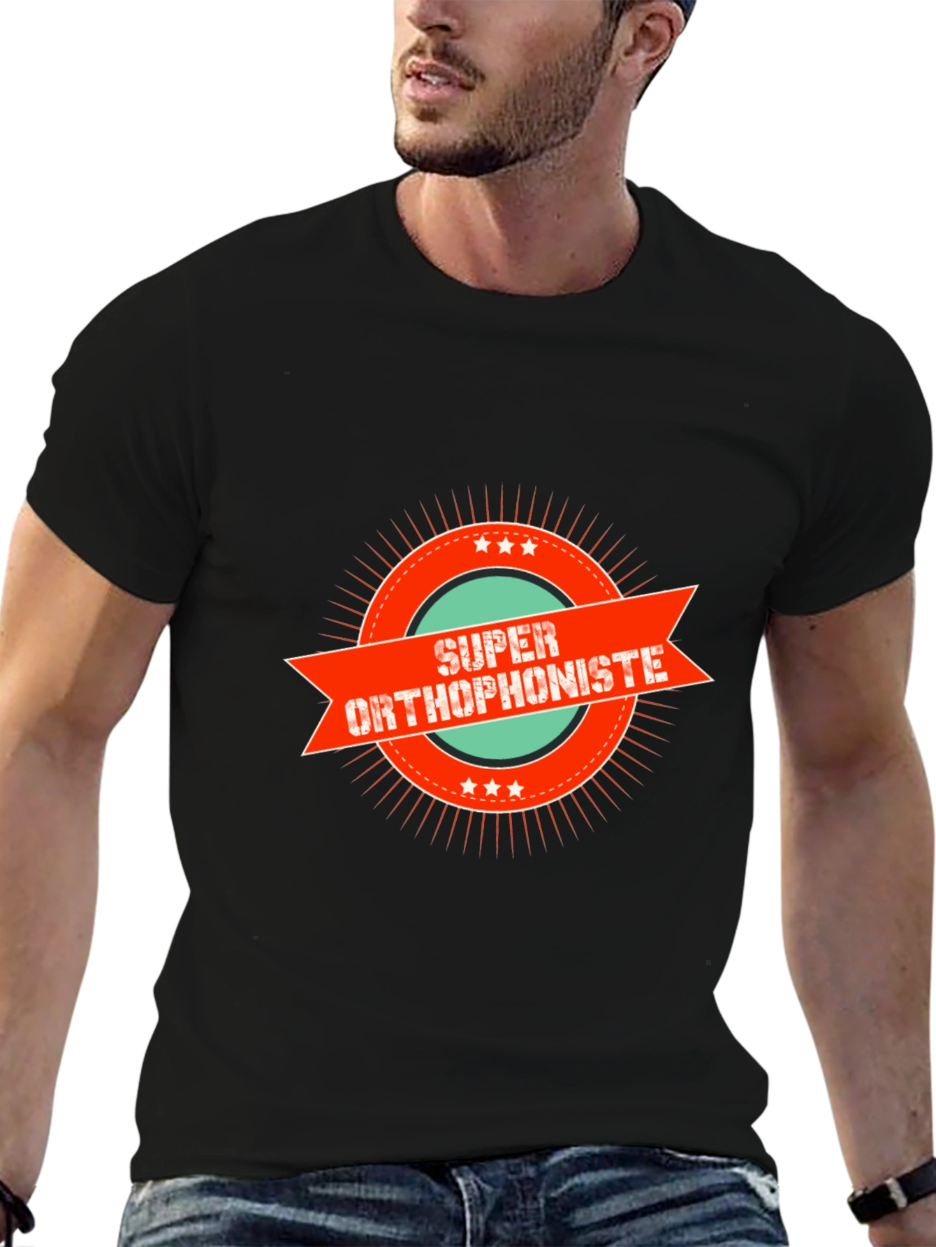 Super Orthophoniste Black T-Shirt