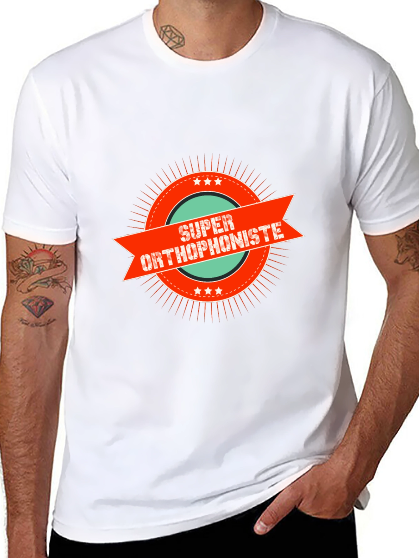 Super Orthophoniste Black T-Shirt