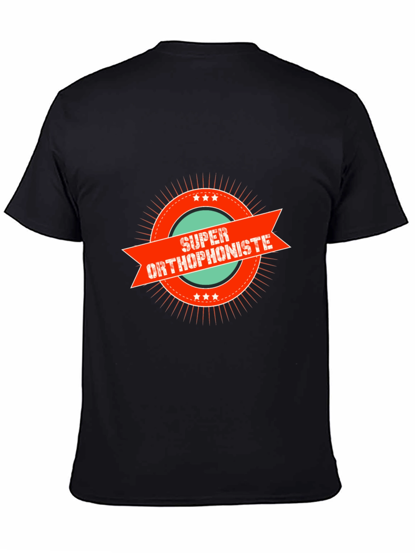 Super Orthophoniste Black T-Shirt