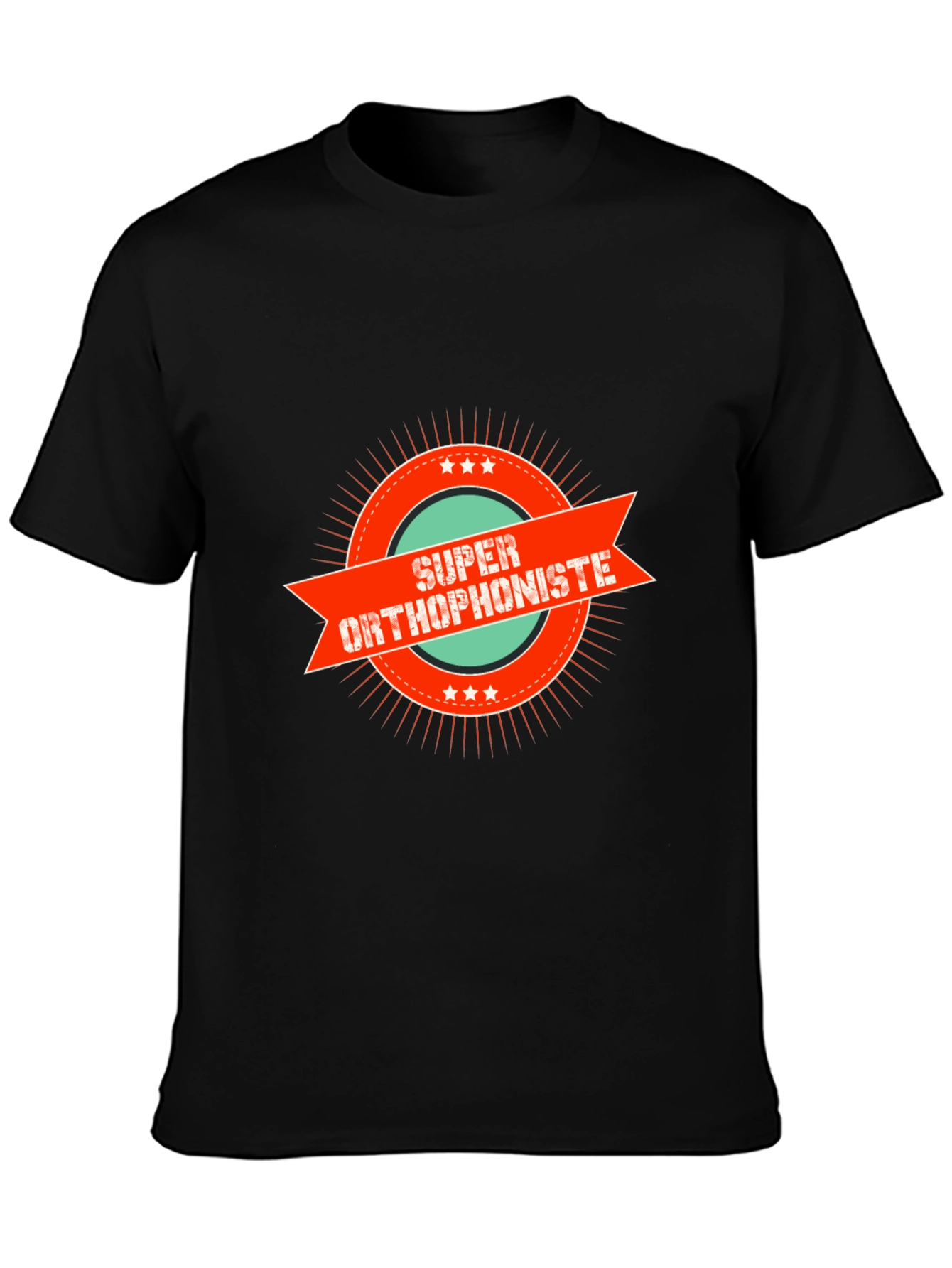 Super Orthophoniste Black T-Shirt