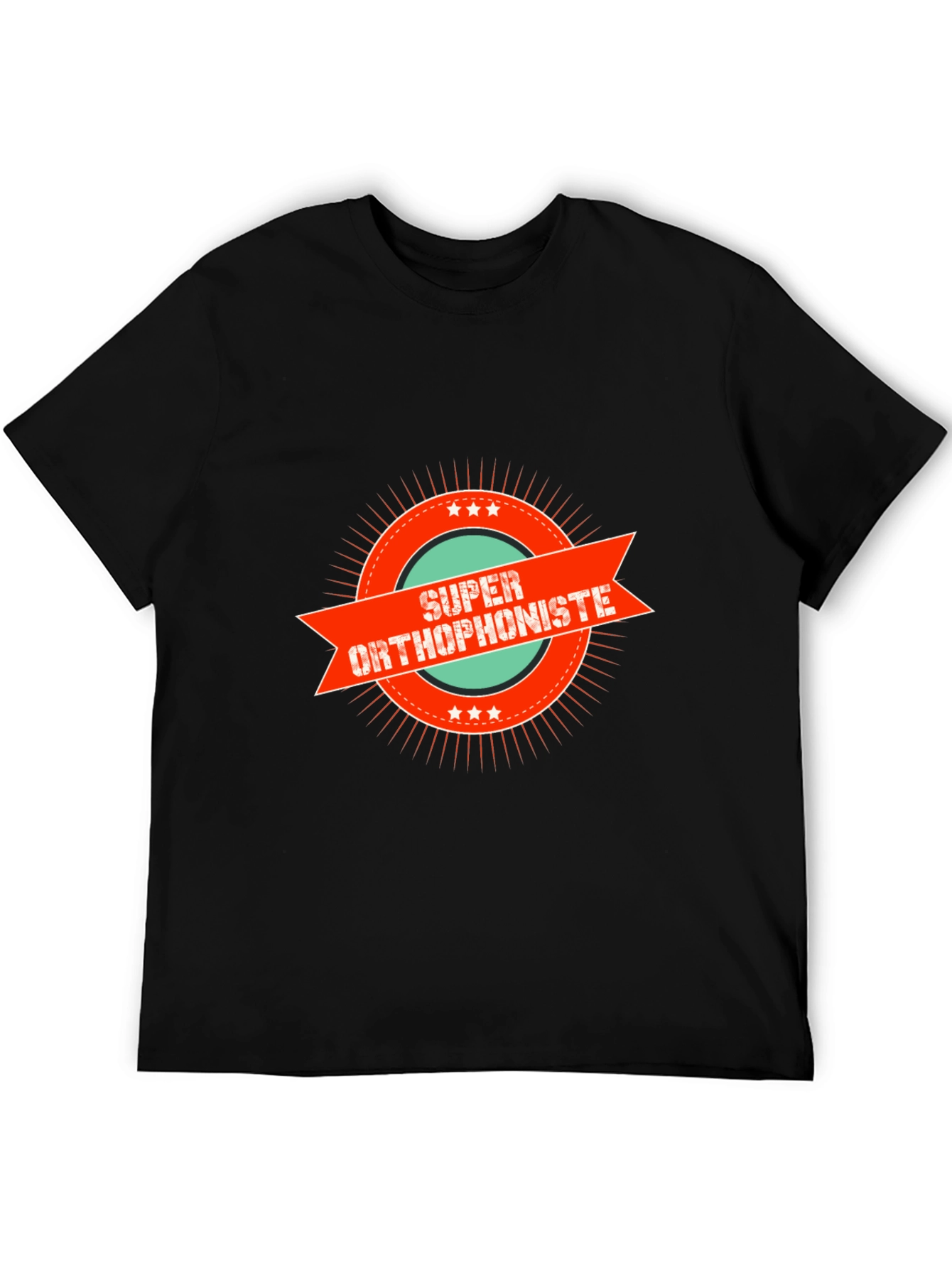 Super Orthophoniste Black T-Shirt