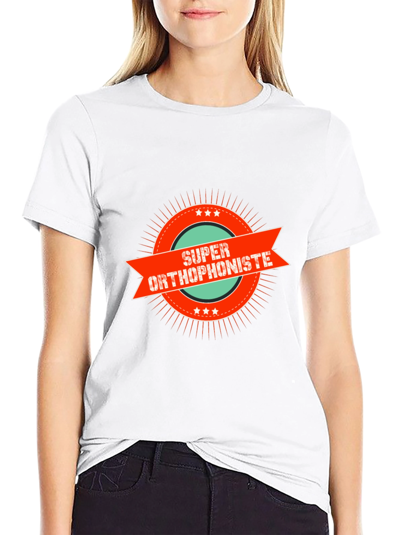 Super Orthophoniste Black T-Shirt