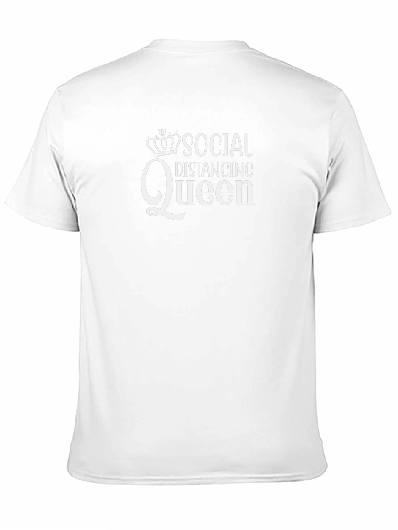 Social Distancing Queen Graphic Tee