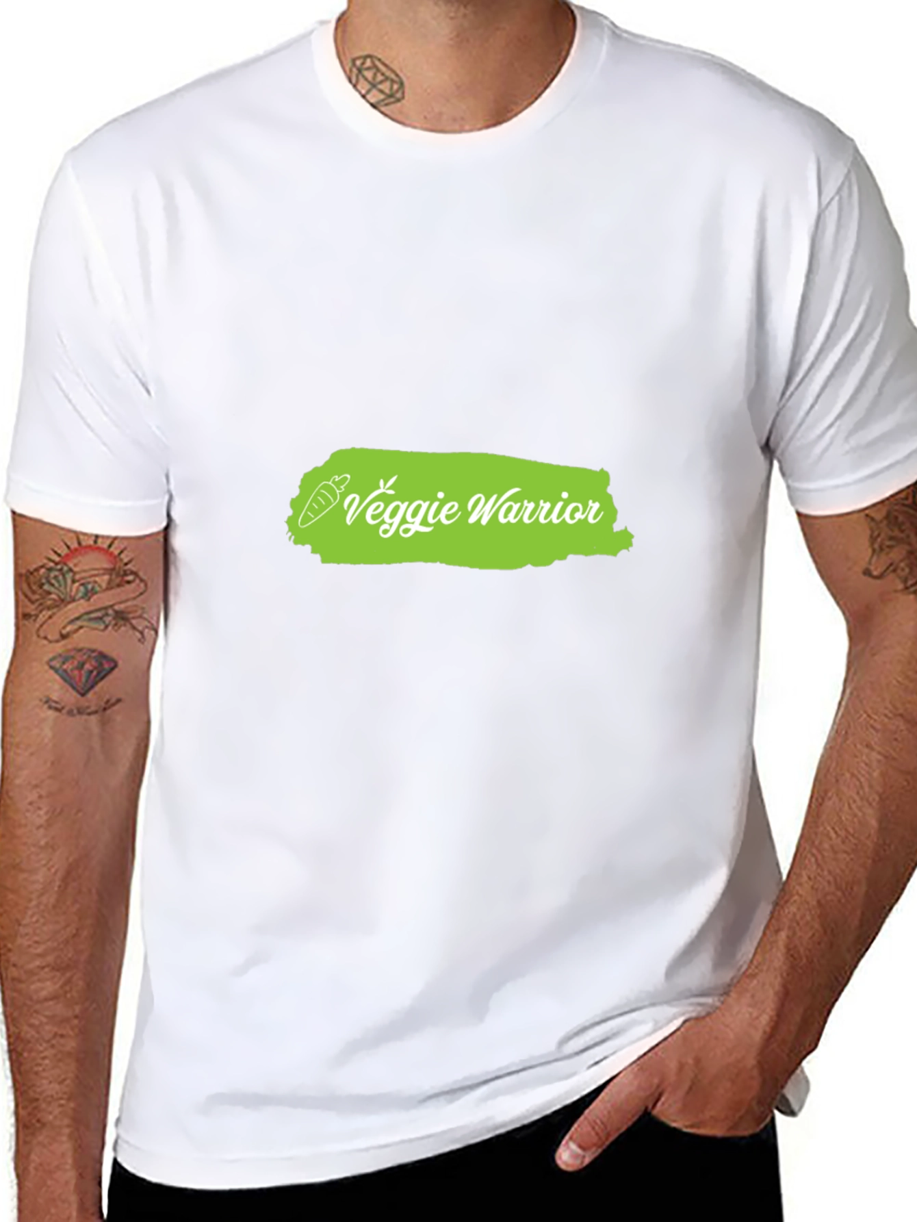 Veggie Warrior T-Shirt - Vegan Style!