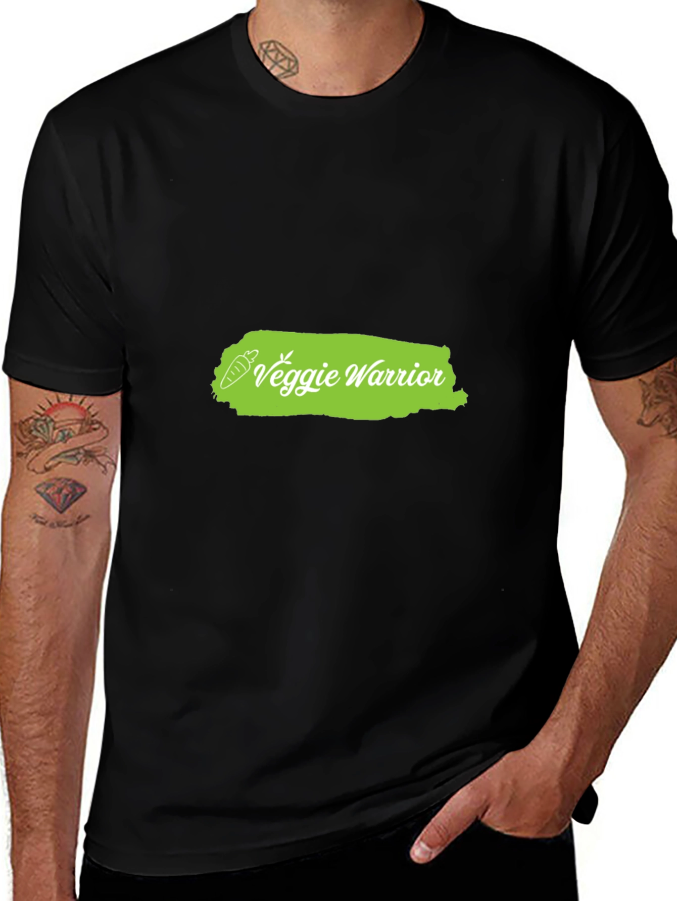 Veggie Warrior T-Shirt - Vegan Style!