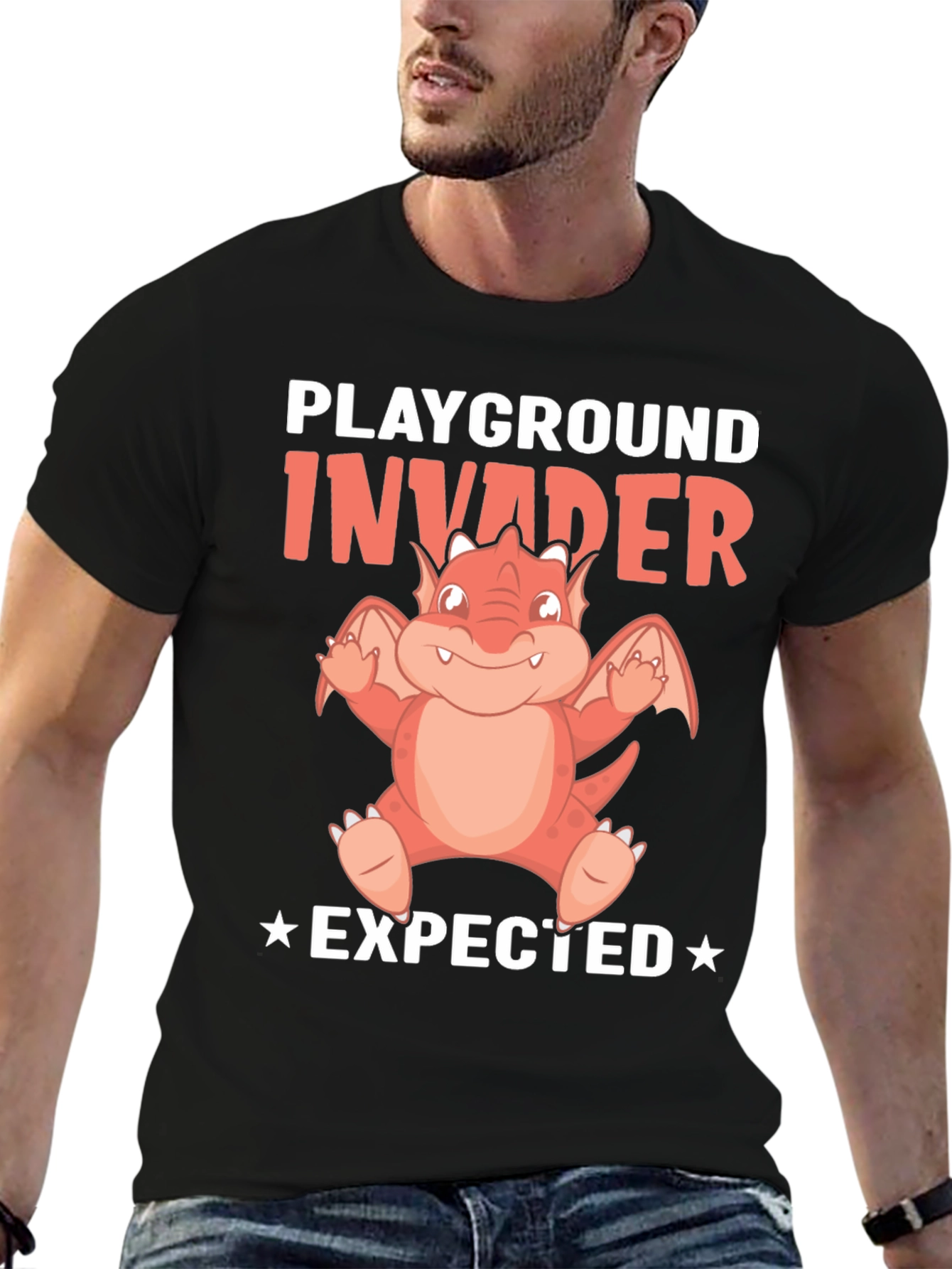 Playground Invader Dragon T-Shirt