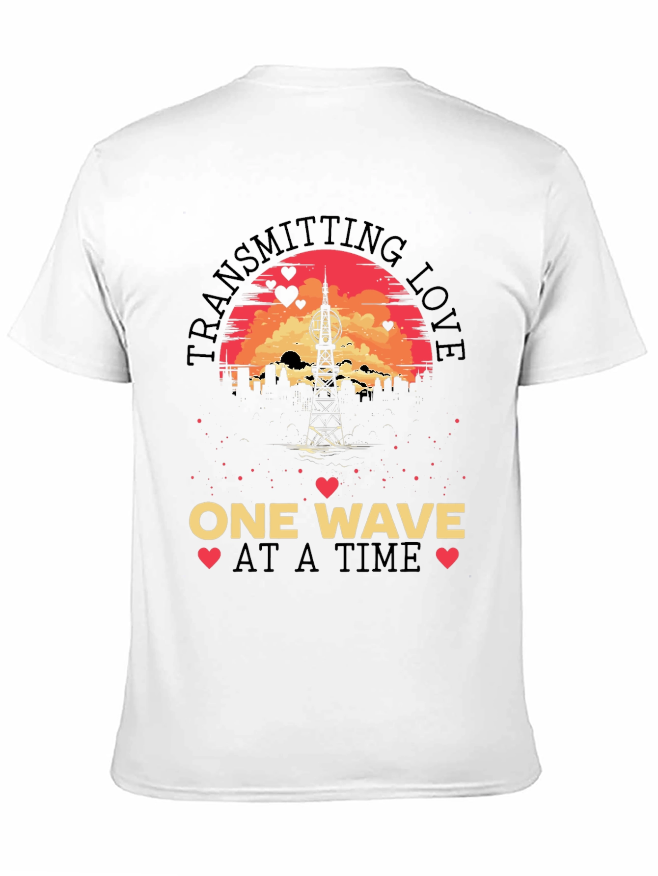 Transmitting Love Tee - One Wave at a Time