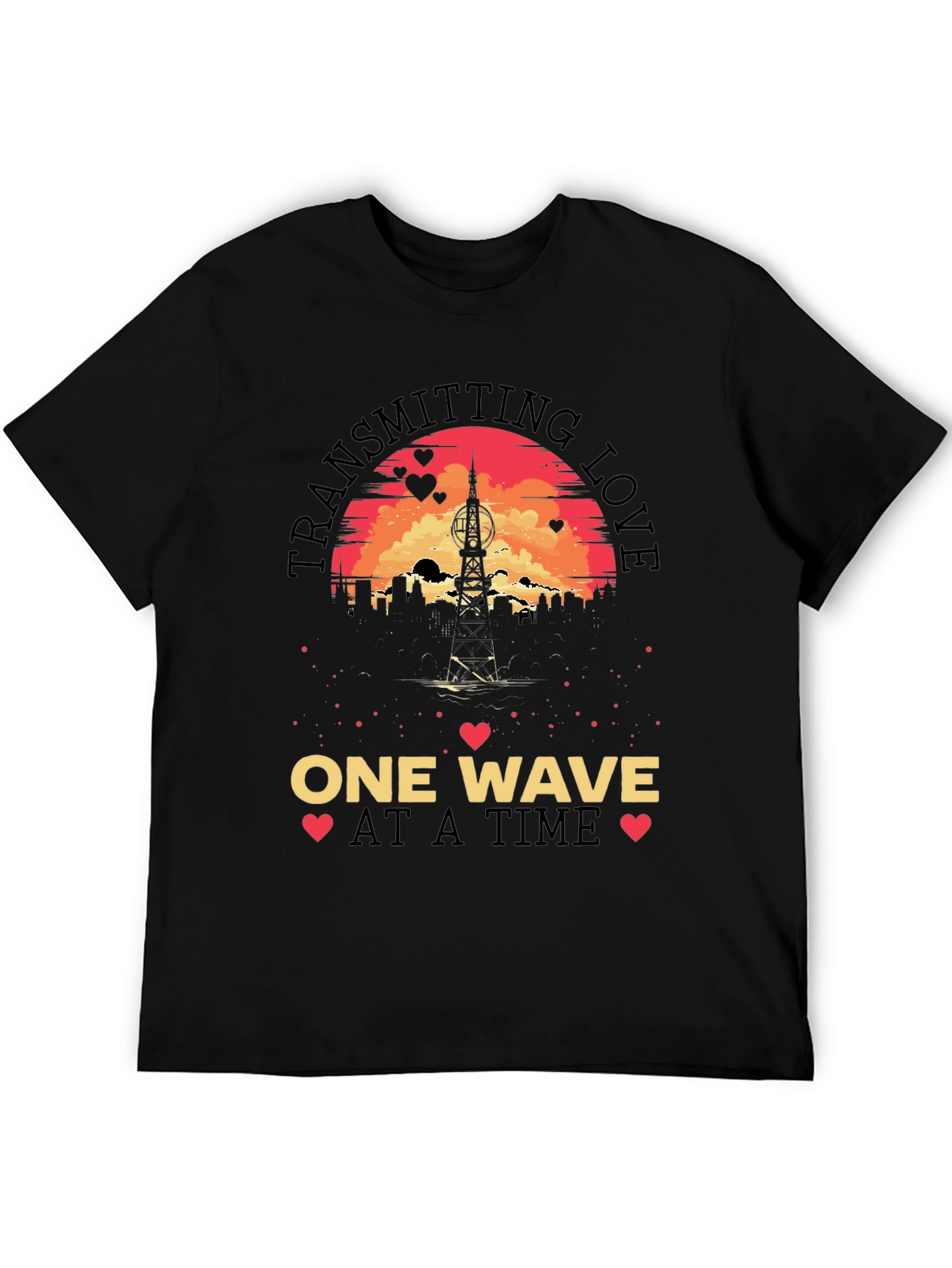Transmitting Love Tee - One Wave at a Time