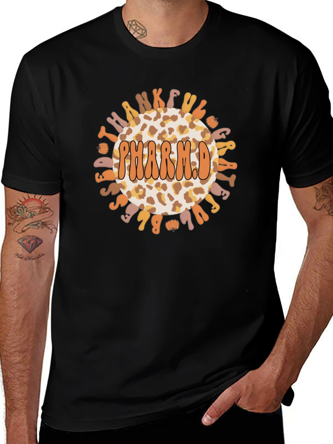 PharmD Thankful Grateful T-Shirt