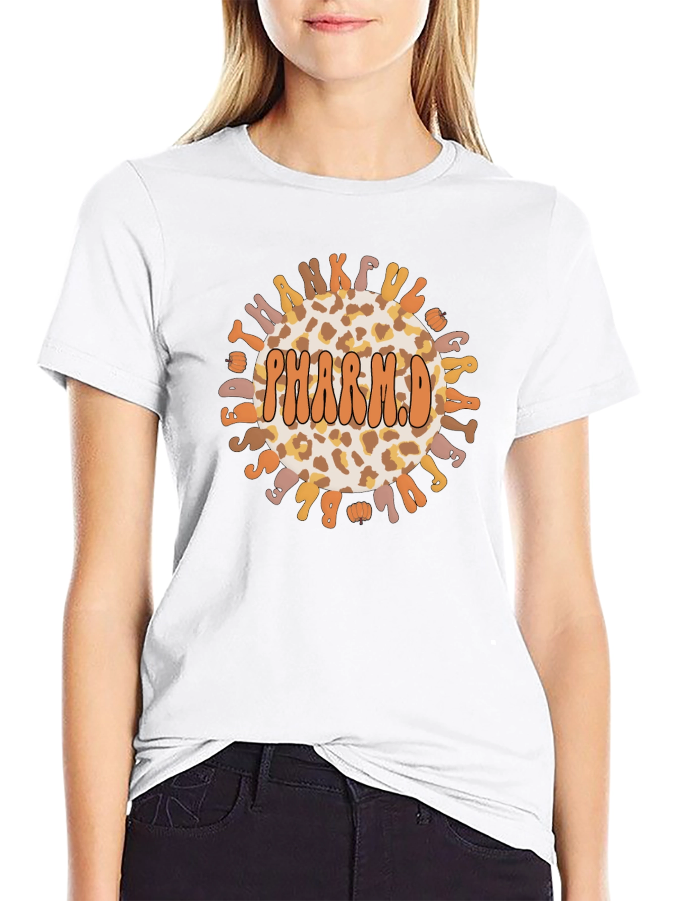 PharmD Thankful Grateful T-Shirt