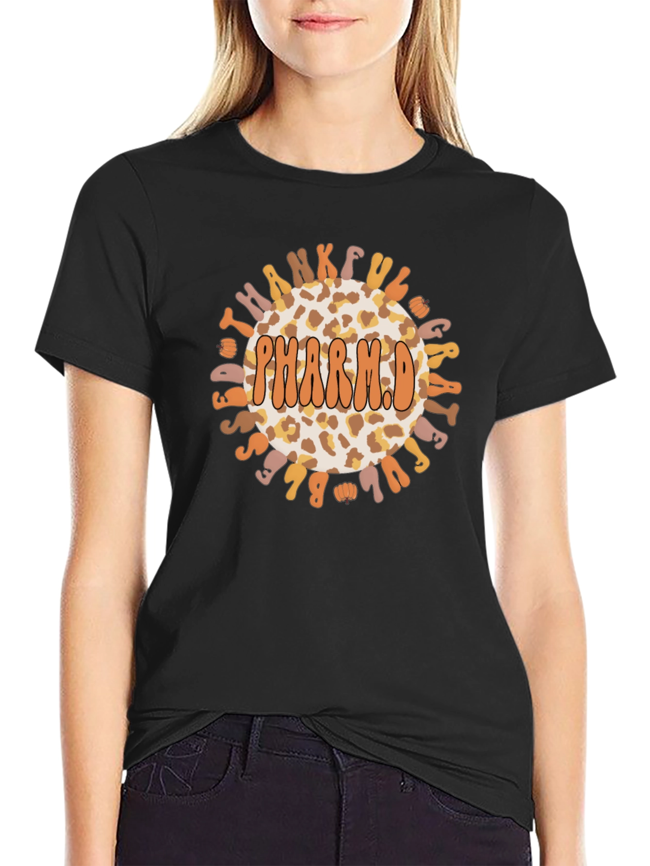 PharmD Thankful Grateful T-Shirt